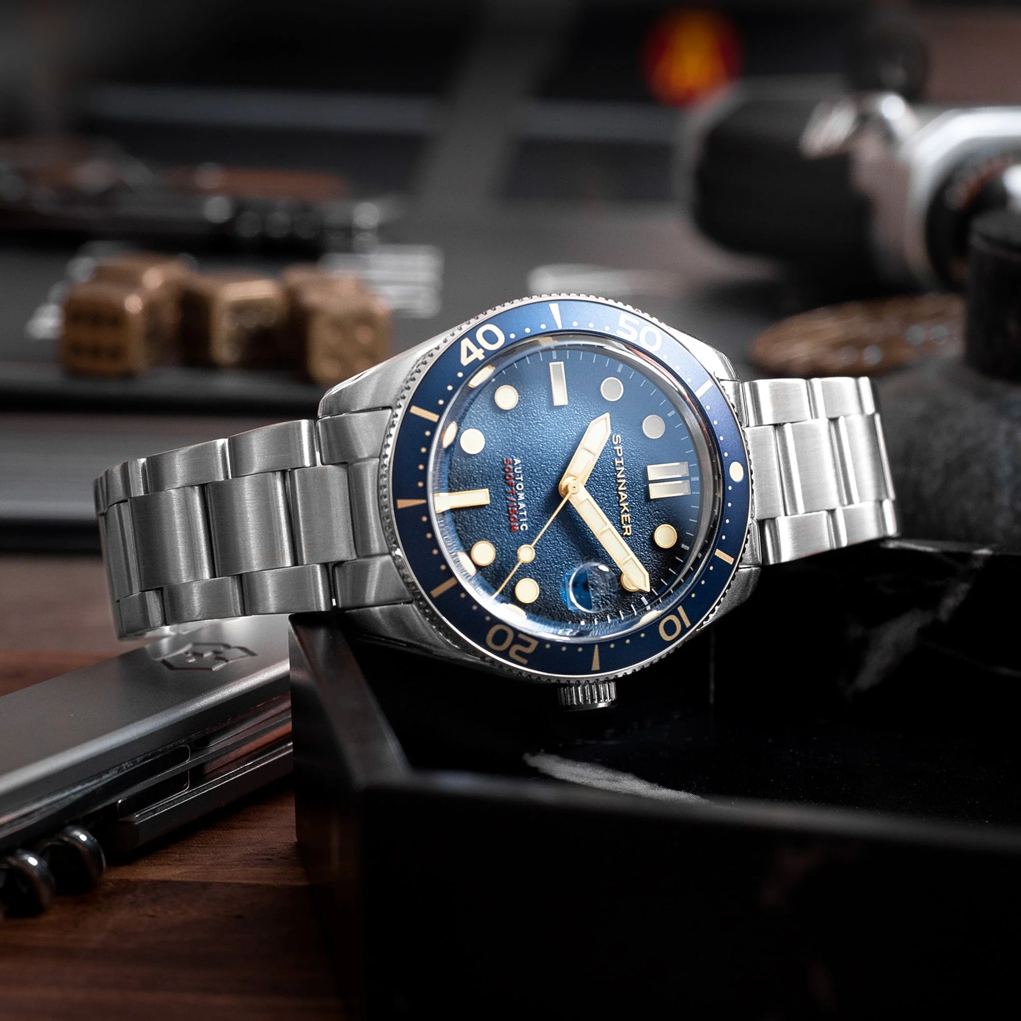 Croft Midsize Blue / Stainless Steel | Blue Dial - Image 5