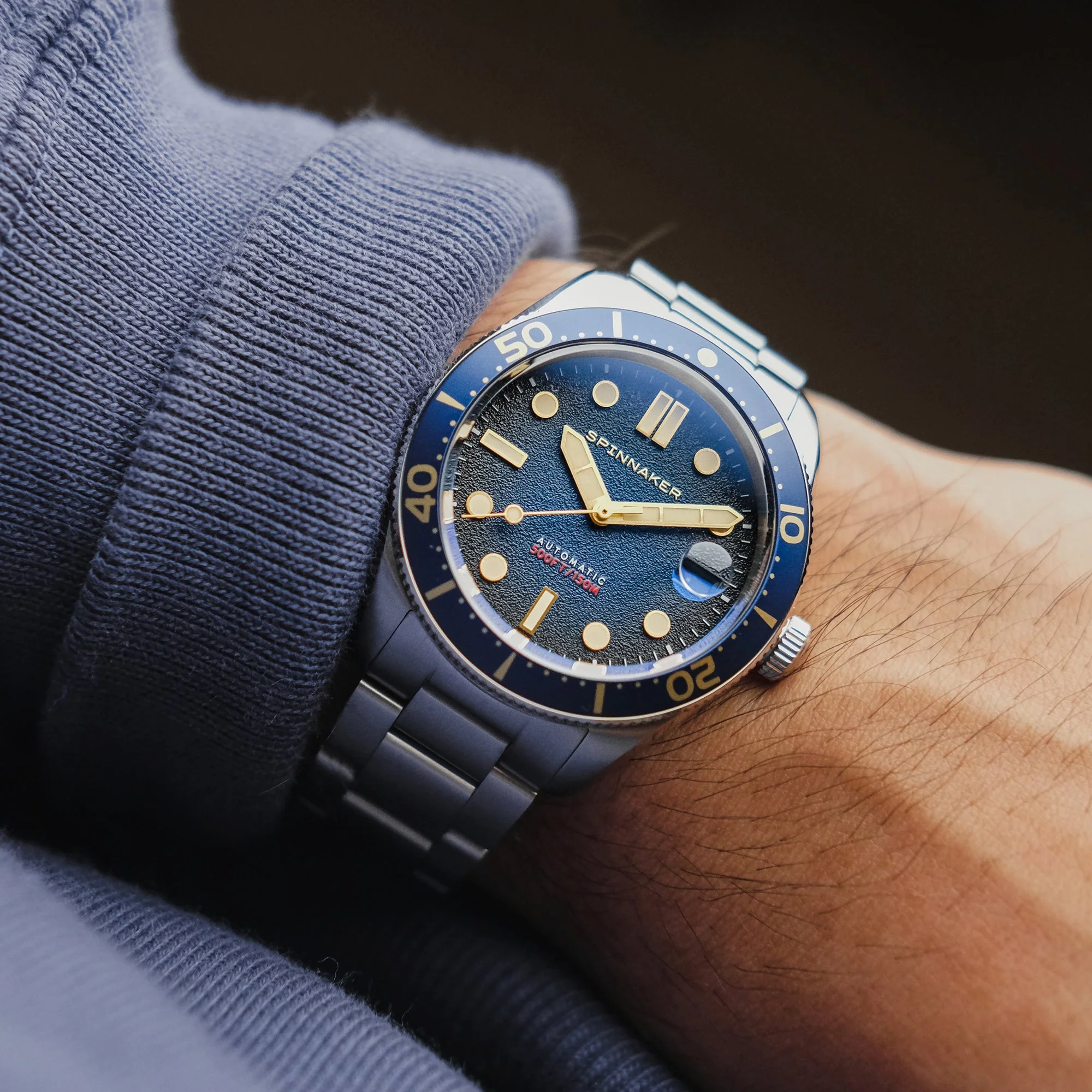 Croft Midsize Blue / Stainless Steel | Blue Dial - Image 6