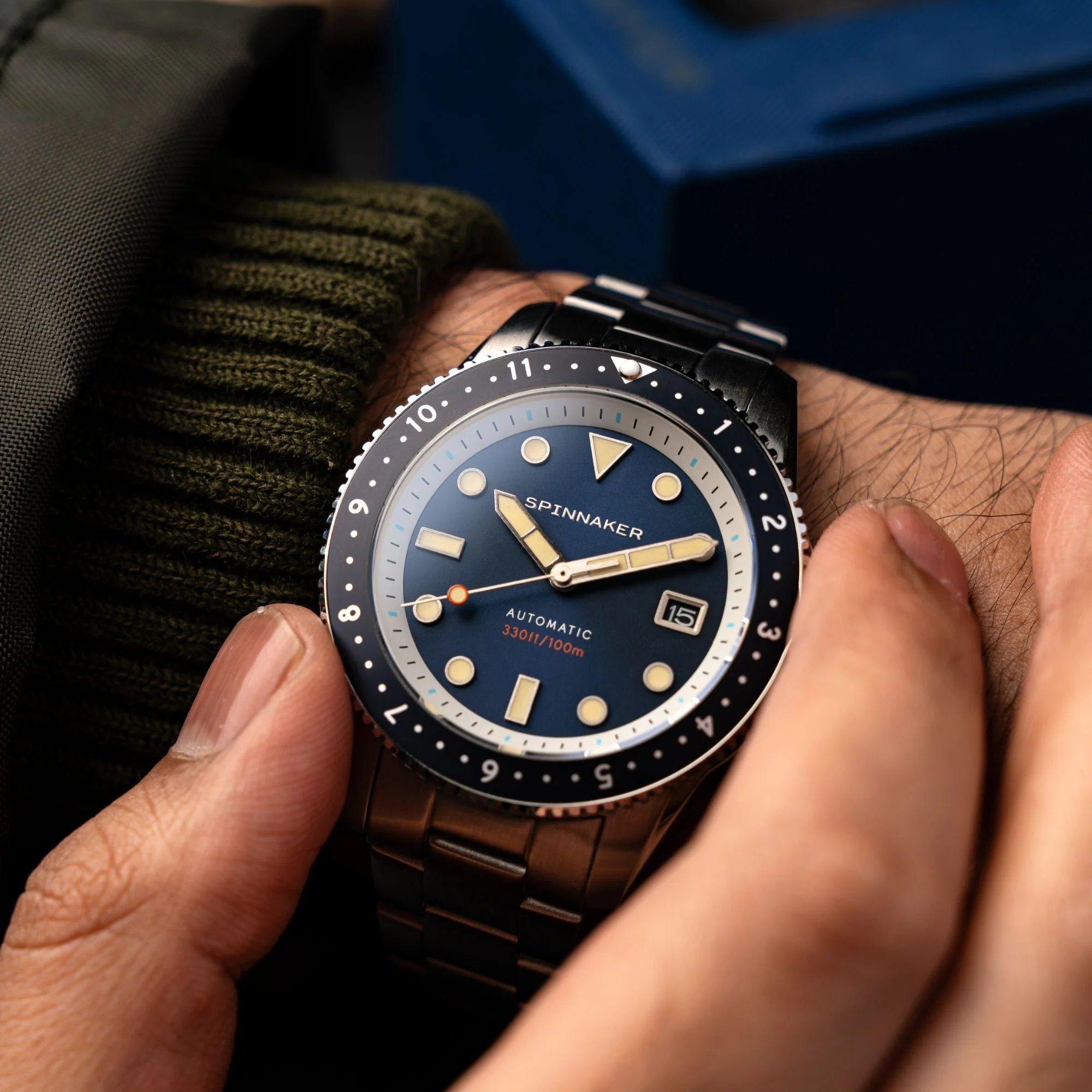 Croft Pioneer Automatic Blue/Stainless Steel | Blue Dial - Image 2