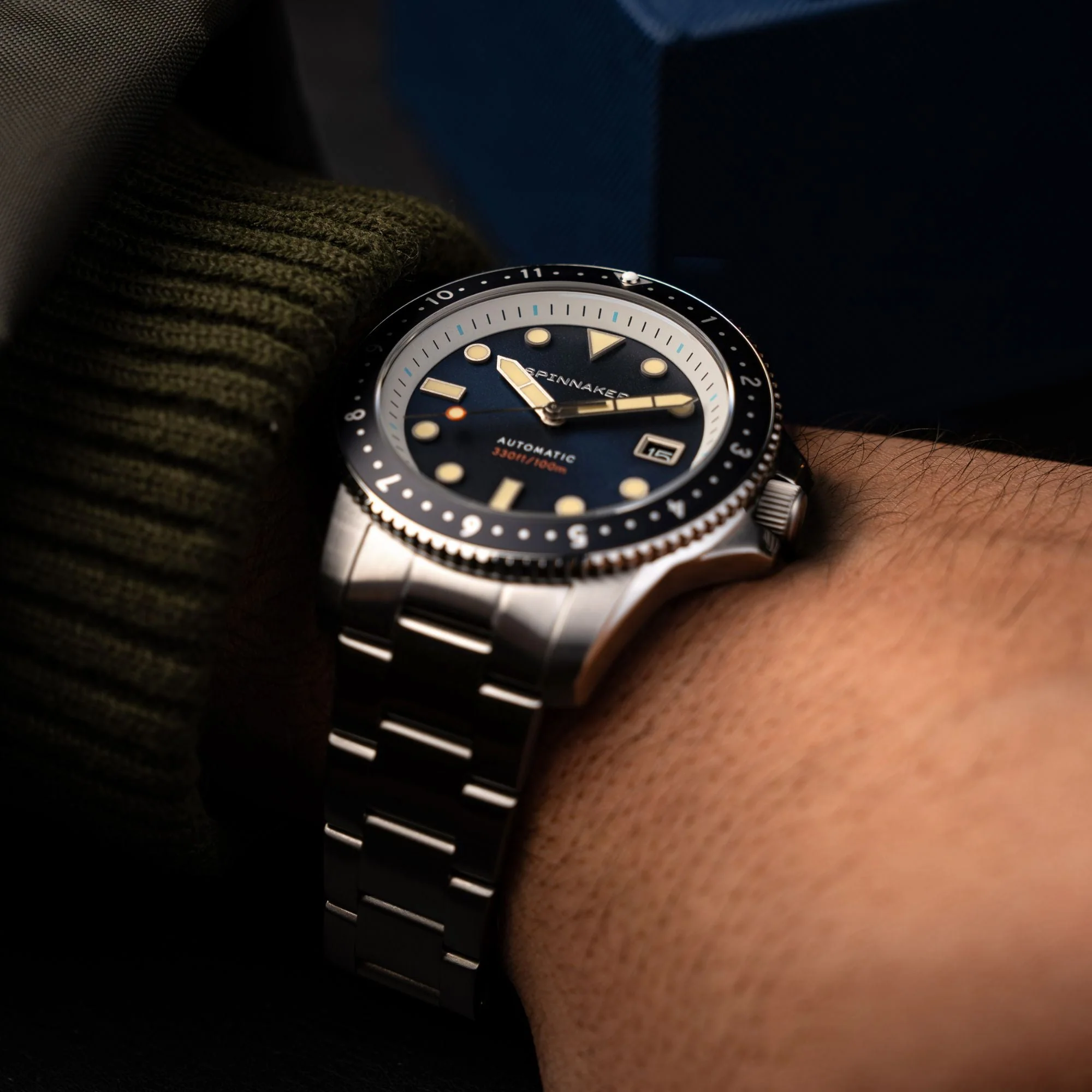 Croft Pioneer Automatic Blue/Stainless Steel | Blue Dial - Image 3