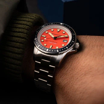 Croft Pioneer Automatic Orange / Stainless Steel | Orange Dial - Image 3