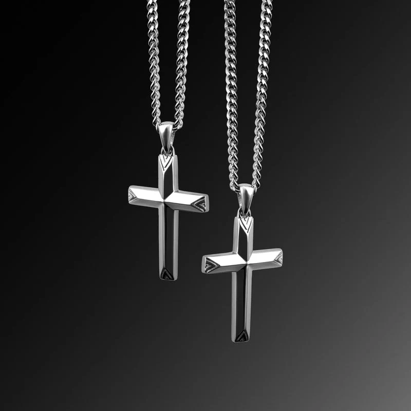 Cross Pendant Silver - Image 2