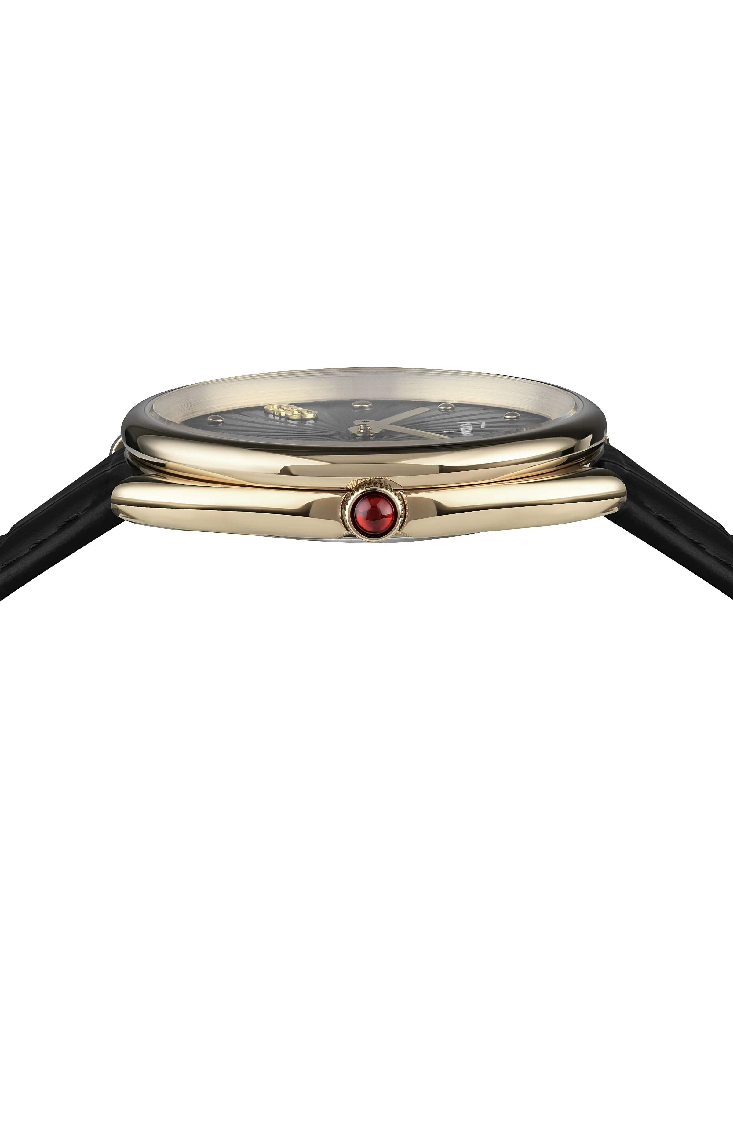 Cuir 34mm / Black / Black Black Dial - Image 2