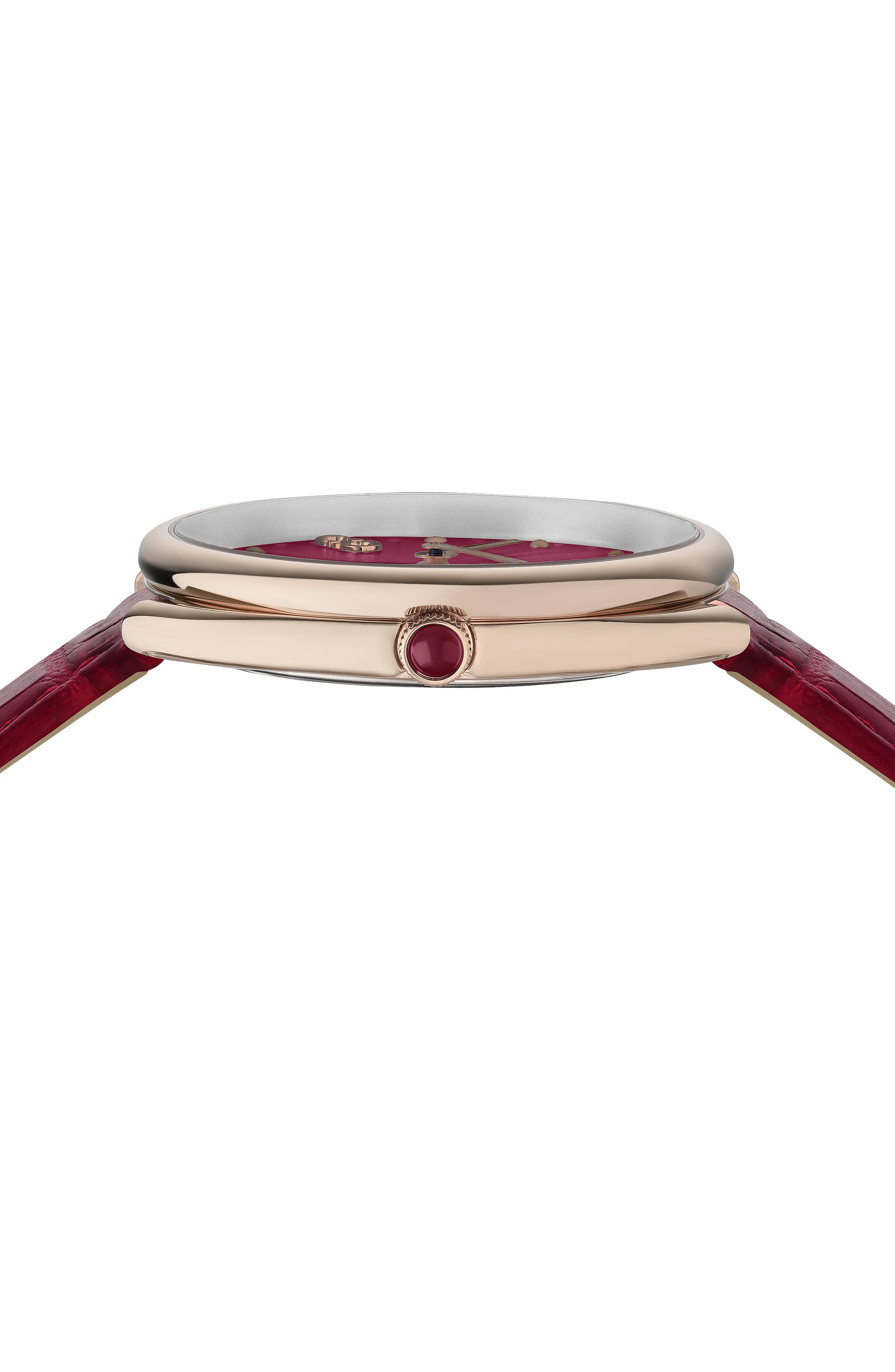 Cuir 34mm / Burgundy / Red | Burgundy Dial - Image 2