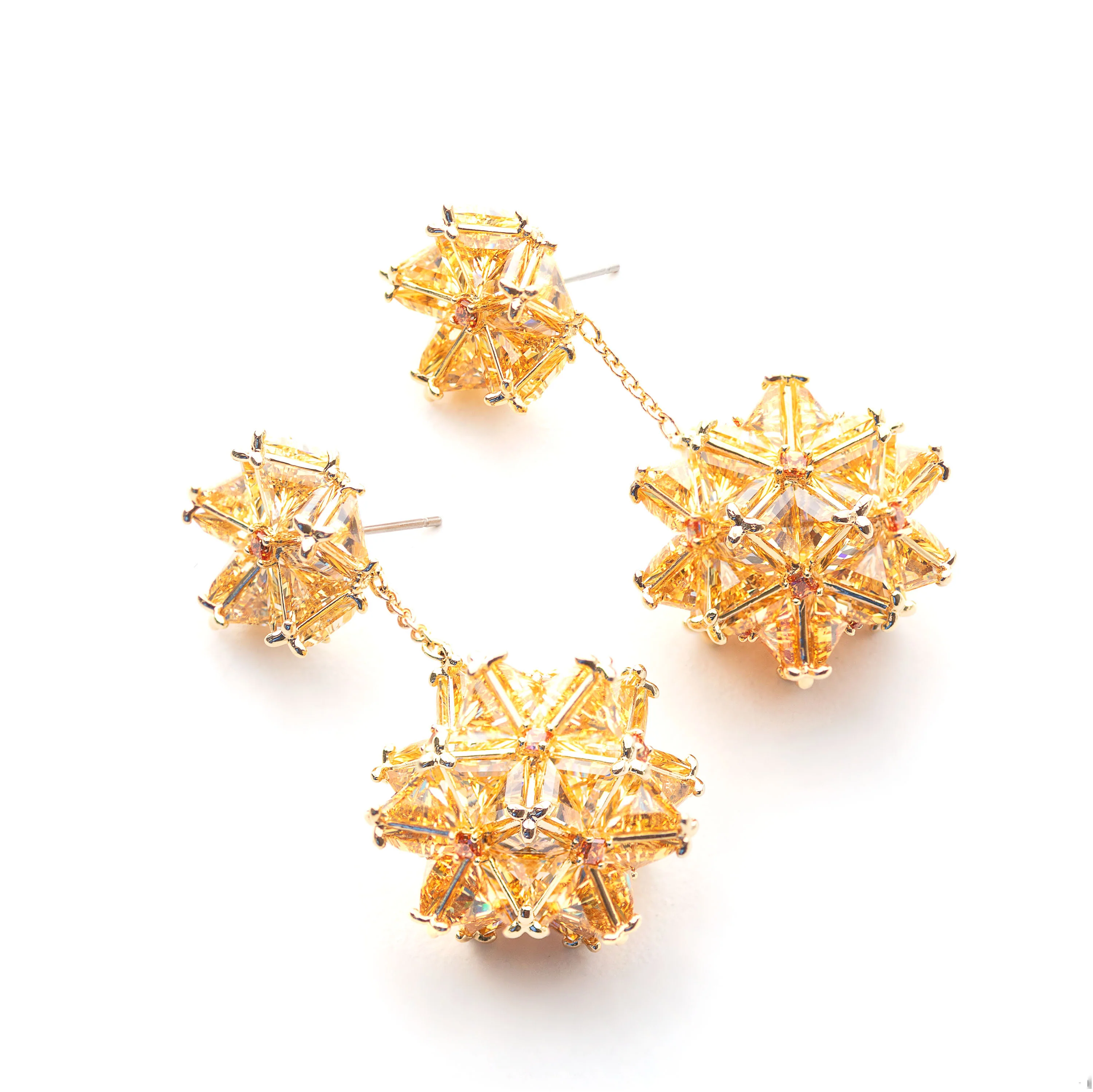 Curiosa Yellow / Gold-tone plated