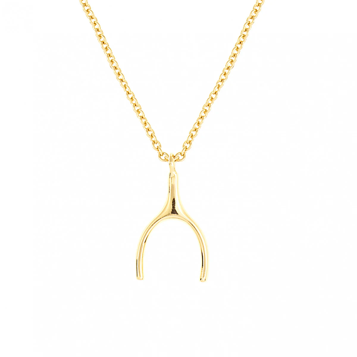 Daffodil Pendant Necklace 18k Yellow Gold