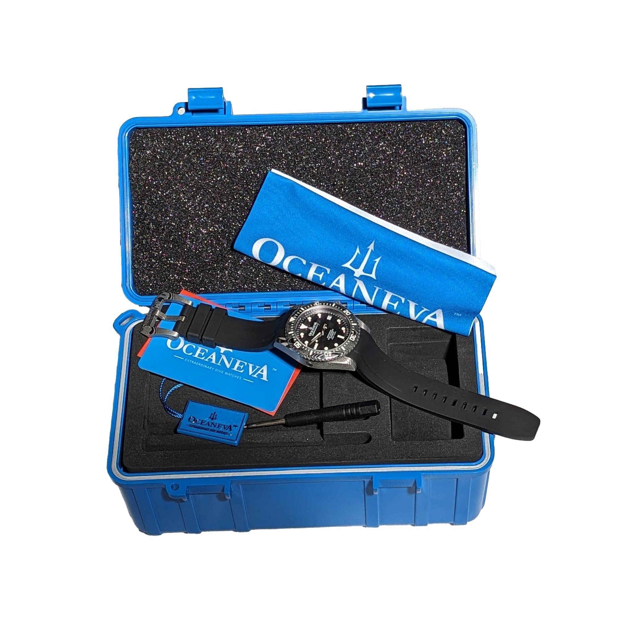 Deep Marine Explorer II Damascus – Black Dial - Image 8