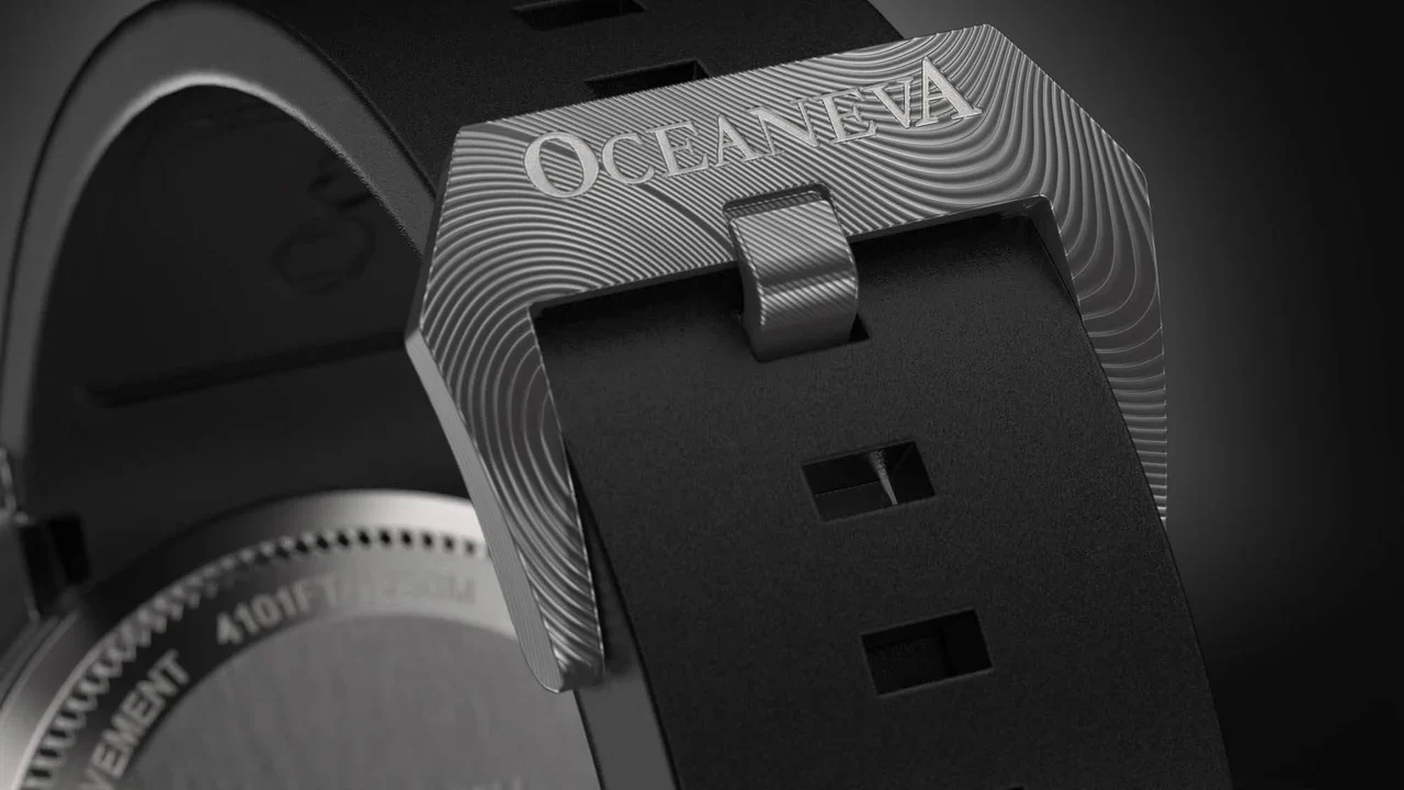 Deep Marine Explorer II Damascus – Black Dial - Image 9