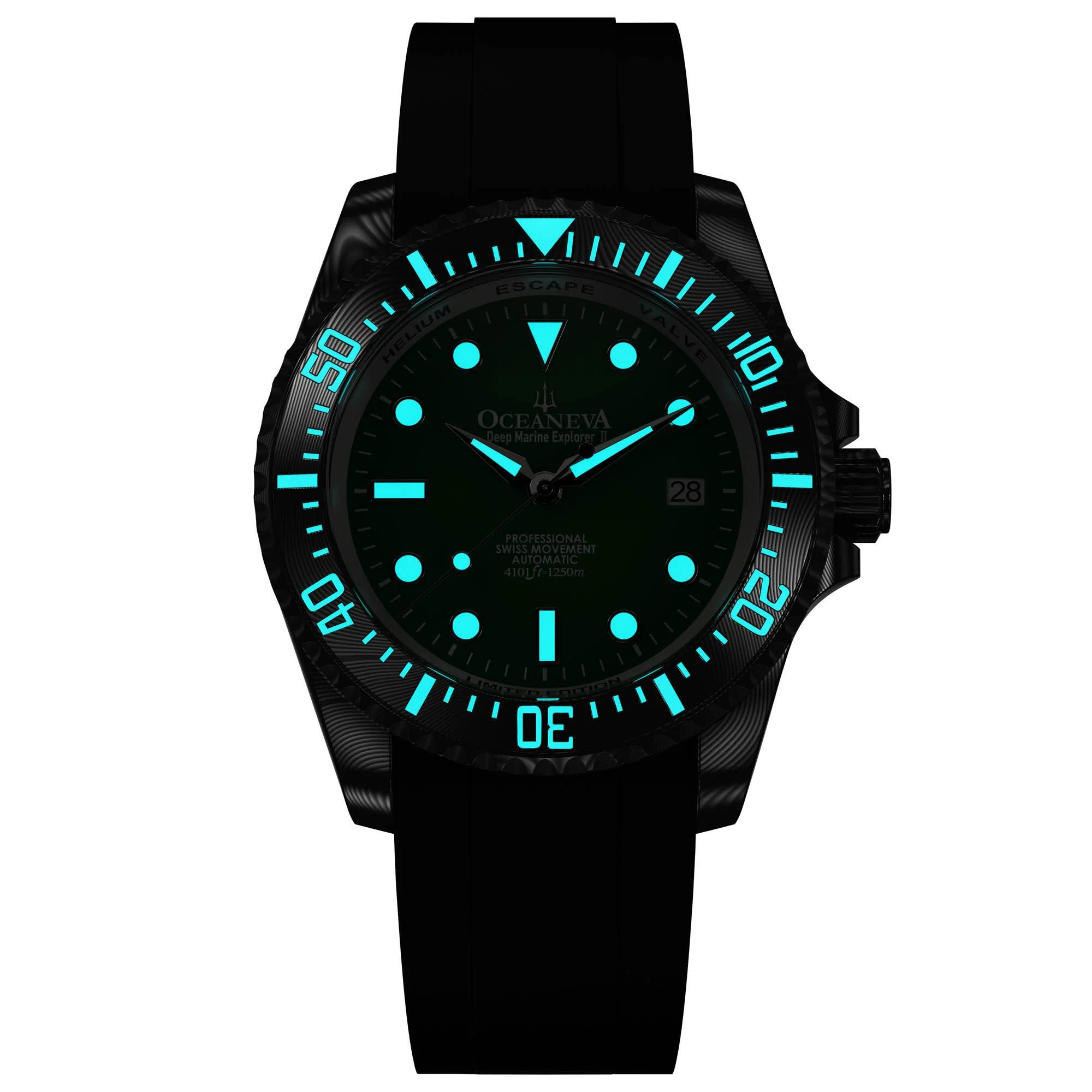 Deep Marine Explorer II Damascus – Green Dial - Image 8