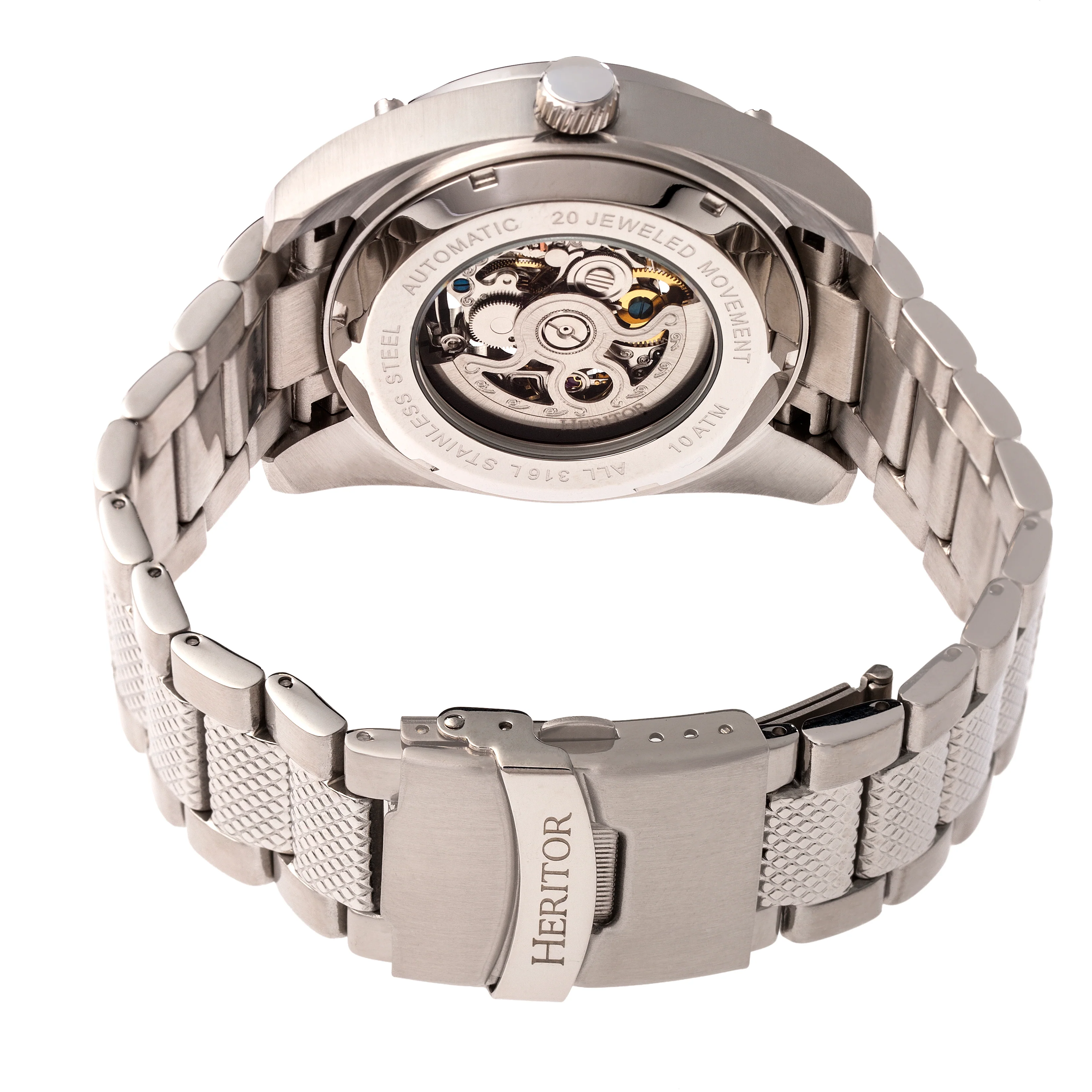 Daniels Stainless Steel Silver | Black Dial - Image 2