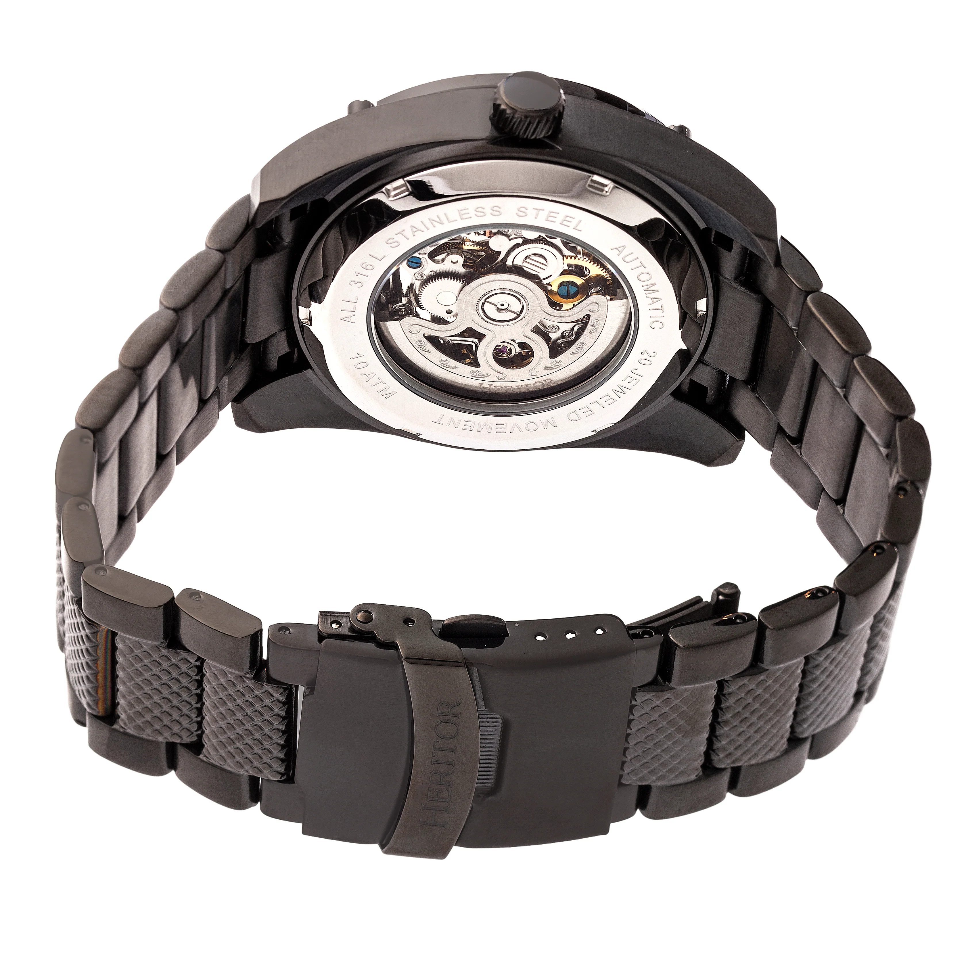 Daniels Stainless Steel Black | Black Dial - Image 2
