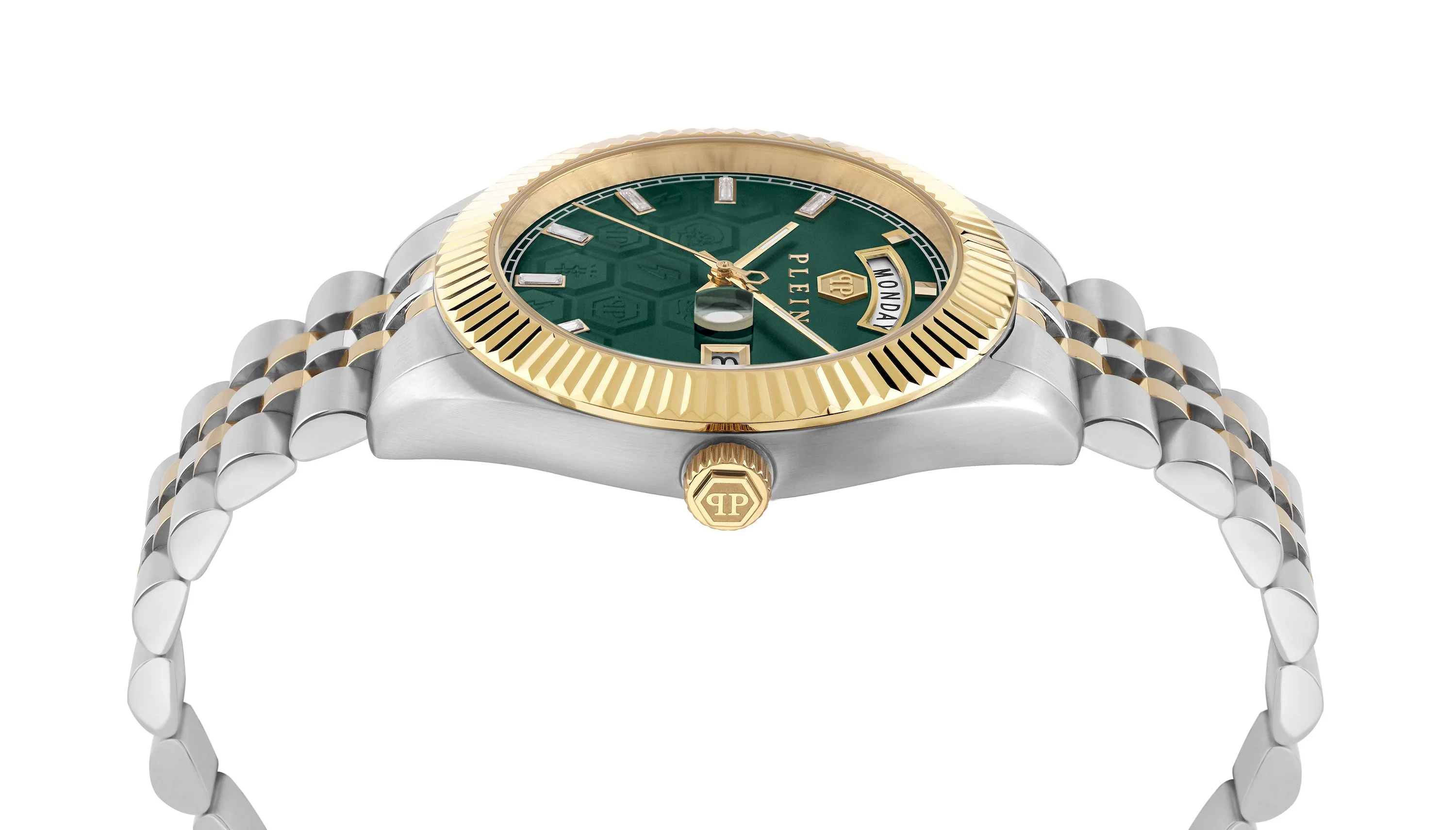 DATE SUPERLATIVE GENT 42MM Green / Stainless Steel Green Dial - Image 3
