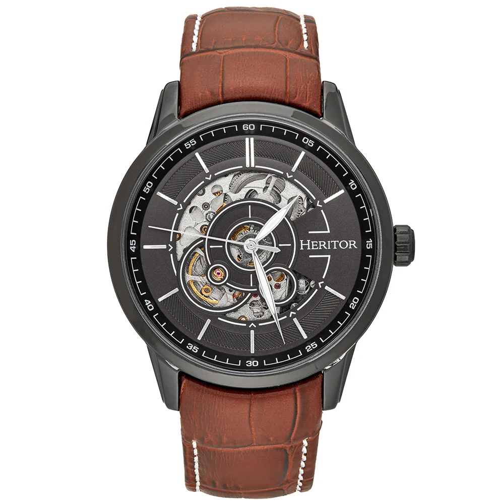 Davies Black/Brown | Black Dial