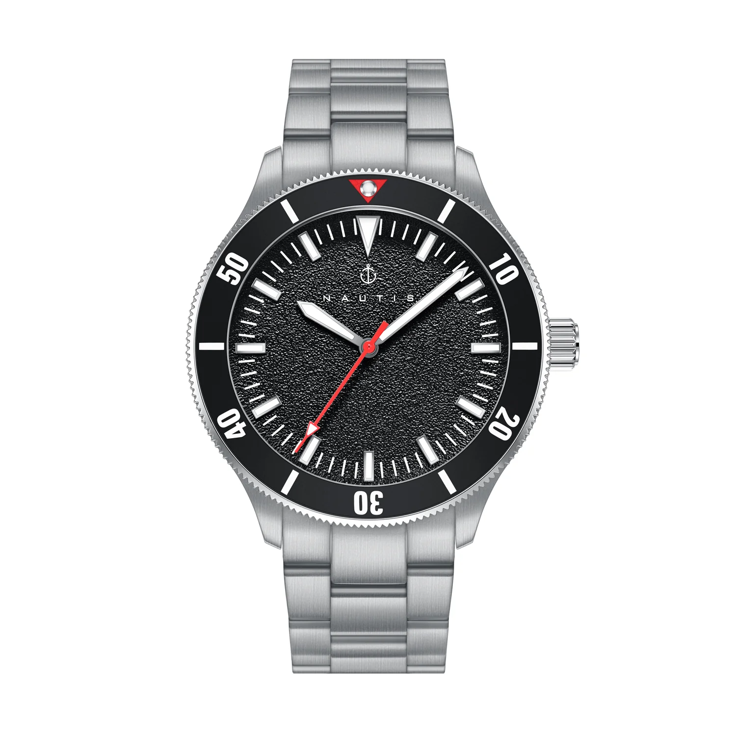 Deacon Silver/Black | Black Dial