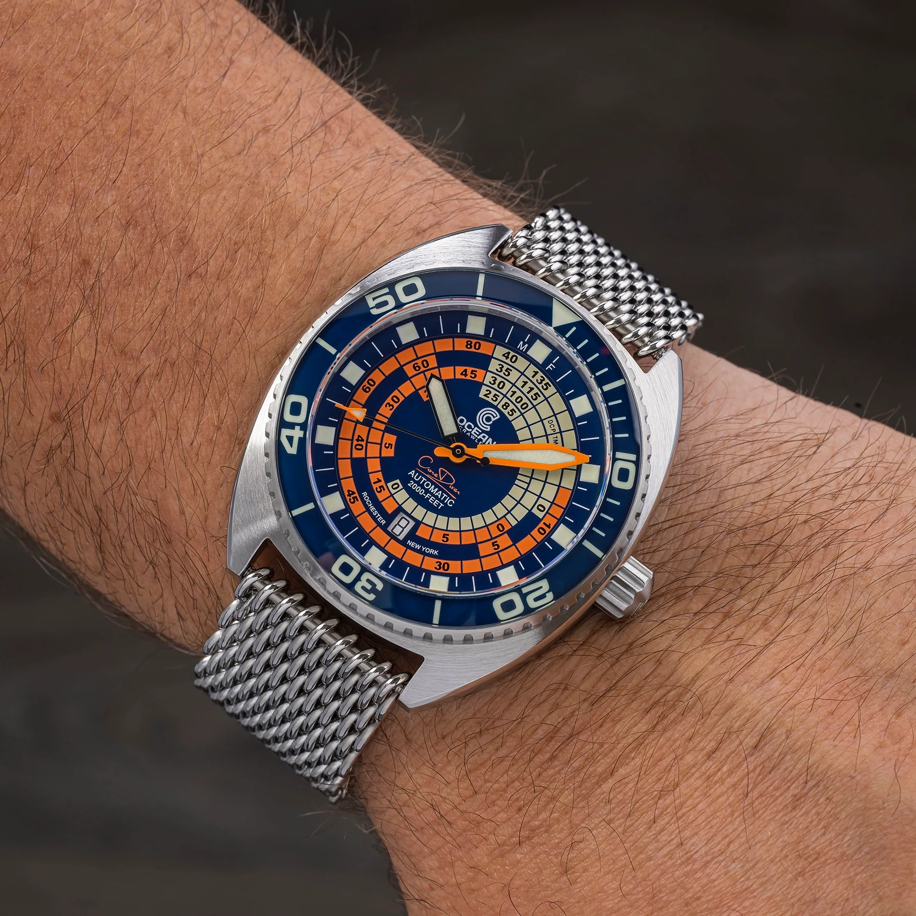 Decompression Timer Blue DCT | Blue Dial - Image 3