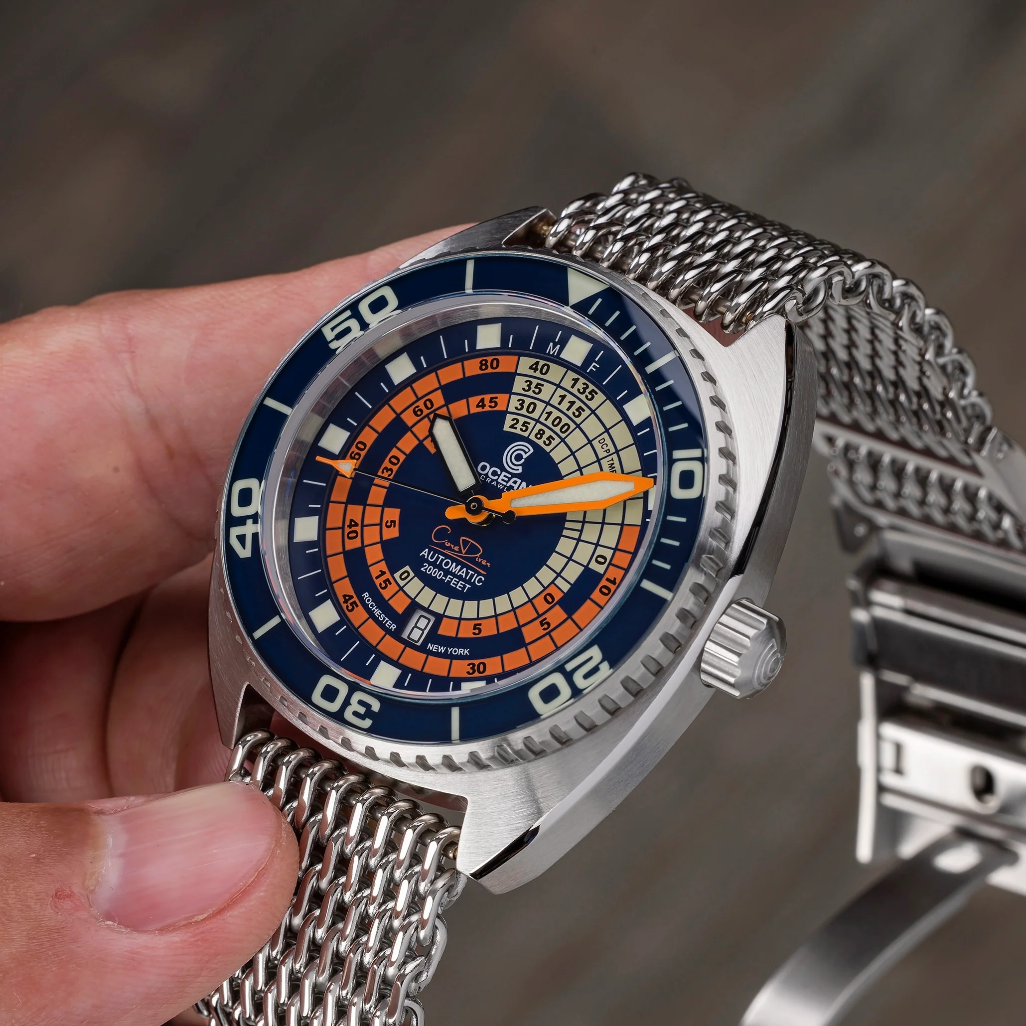 Decompression Timer Blue DCT | Blue Dial - Image 4