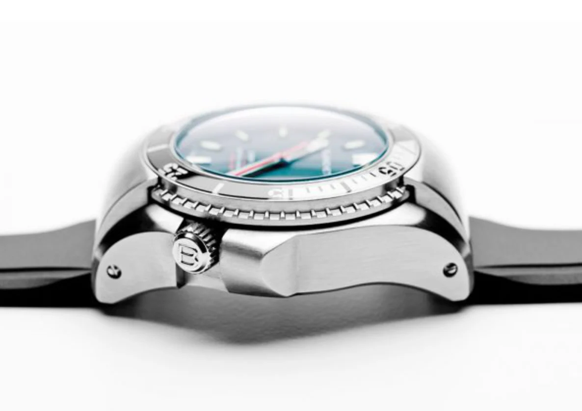 Deep Dive with COSC Stainless Steel - Black Arabic | Black Dial - Image 3
