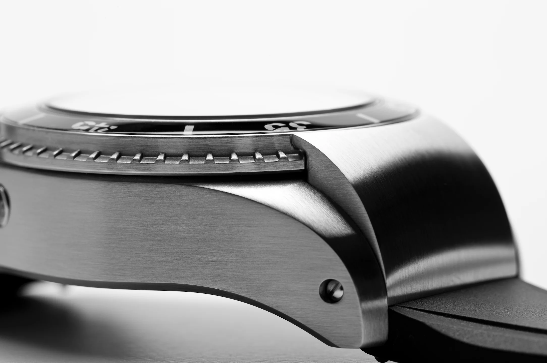 Deep Dive with COSC Stainless Steel - Black Arabic | Black Dial - Image 4