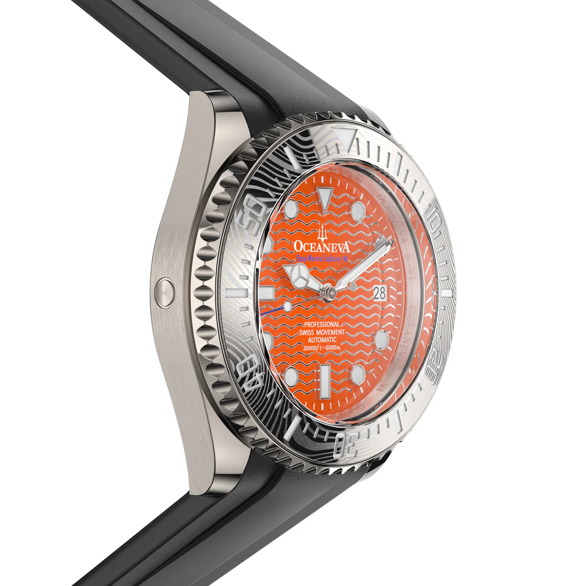 Deep Marine Explorer VI 6000m Grade 5 Titanium 6000m/OrangeDial | Orange Dial - Image 41