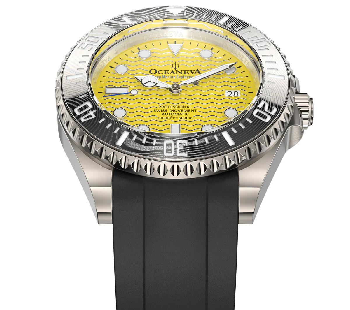 Deep Marine Explorer VI 6000m Grade 5 Titanium 6000m/YellowDial | Yellow Dial - Image 11