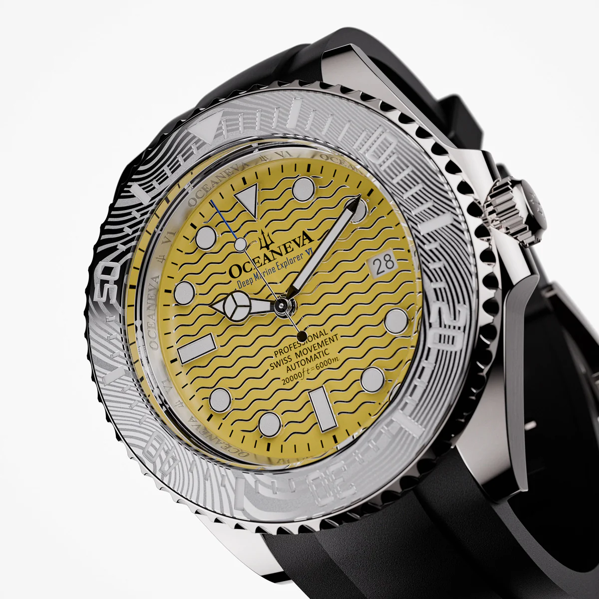 Deep Marine Explorer VI 6000m Grade 5 Titanium 6000m/YellowDial | Yellow Dial - Image 25