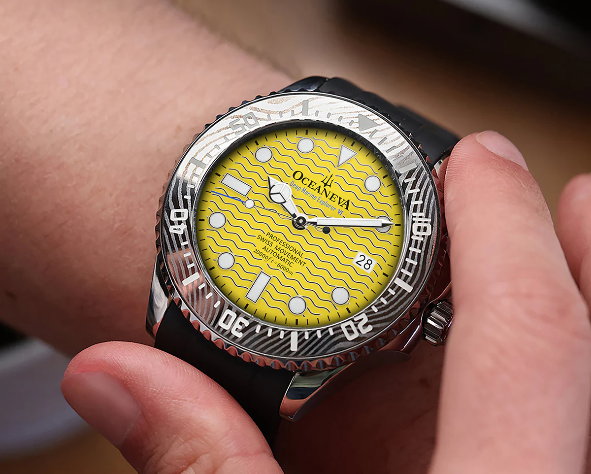 Deep Marine Explorer VI 6000m Grade 5 Titanium 6000m/YellowDial | Yellow Dial - Image 5