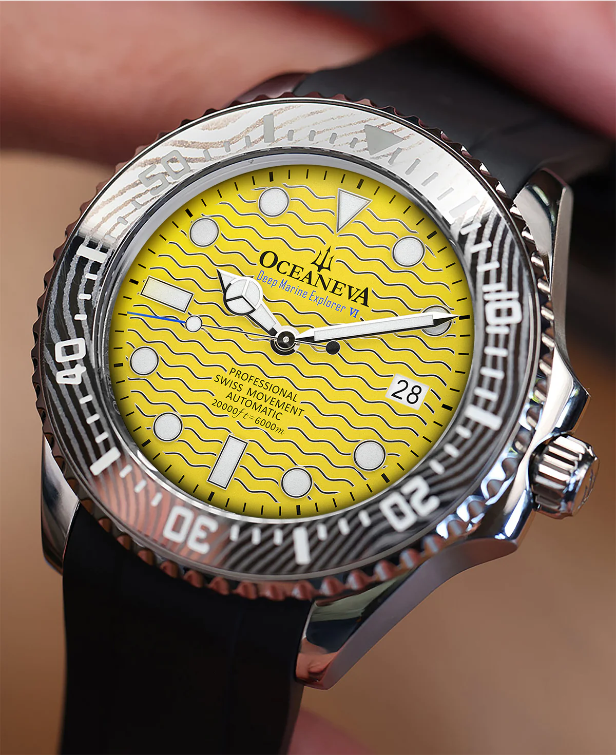 Deep Marine Explorer VI 6000m Grade 5 Titanium 6000m/YellowDial | Yellow Dial - Image 6