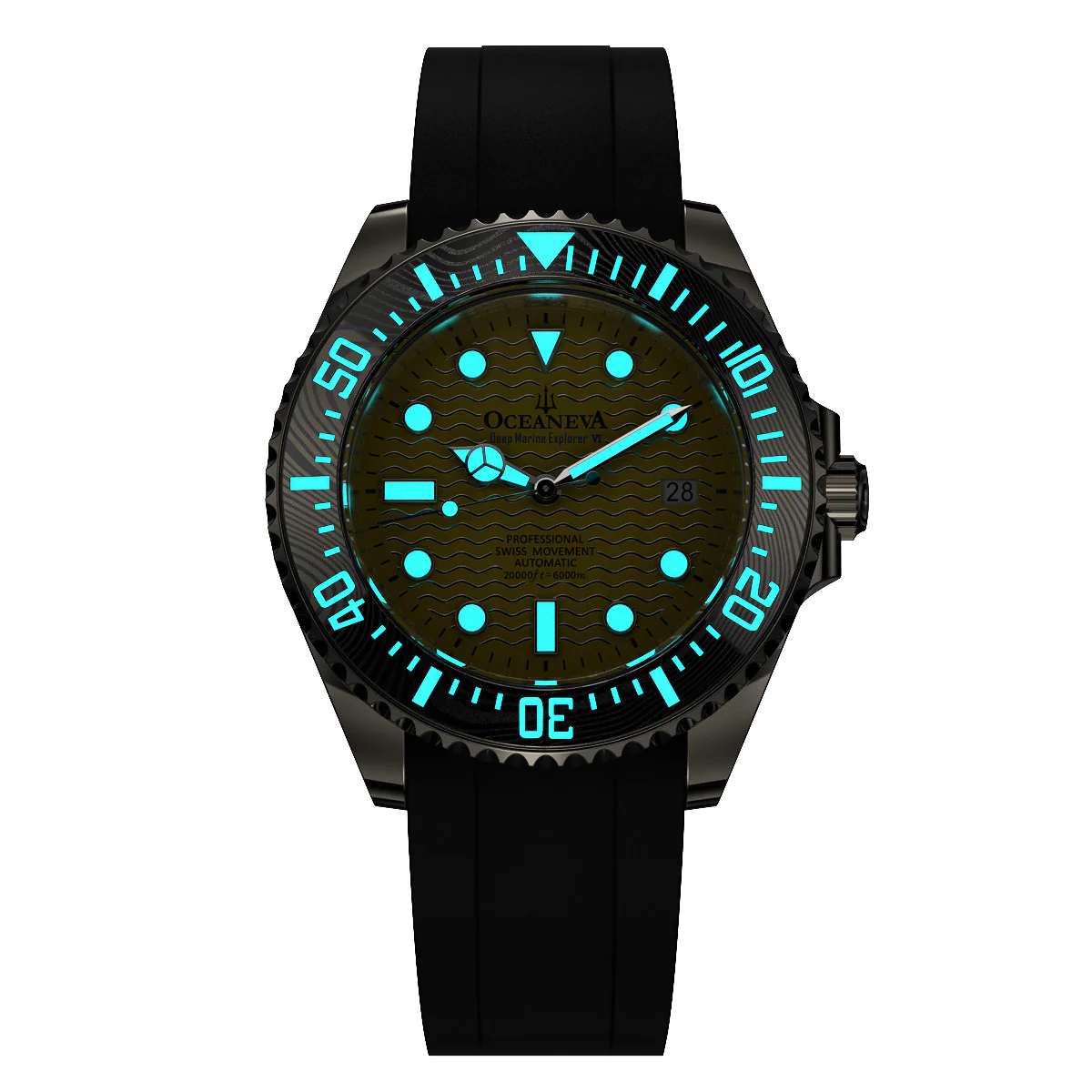 Deep Marine Explorer VI 6000m Grade 5 Titanium 6000m/YellowDial | Yellow Dial - Image 8
