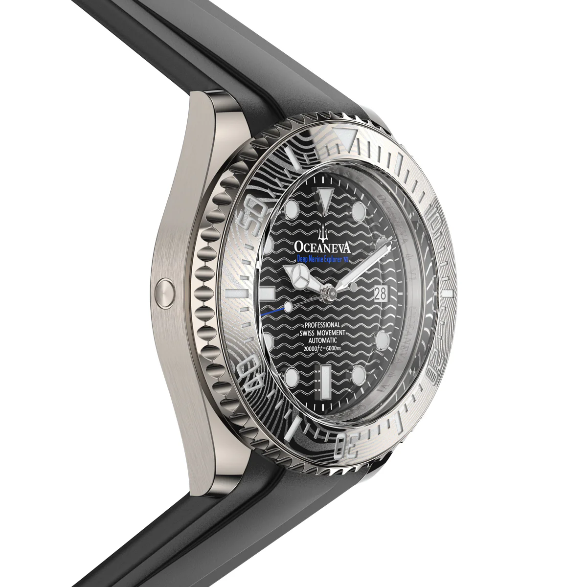 Deep Marine Explorer VI 6000m Grade 5 Titanium 6000m/BlackDial | Black Dial - Image 34