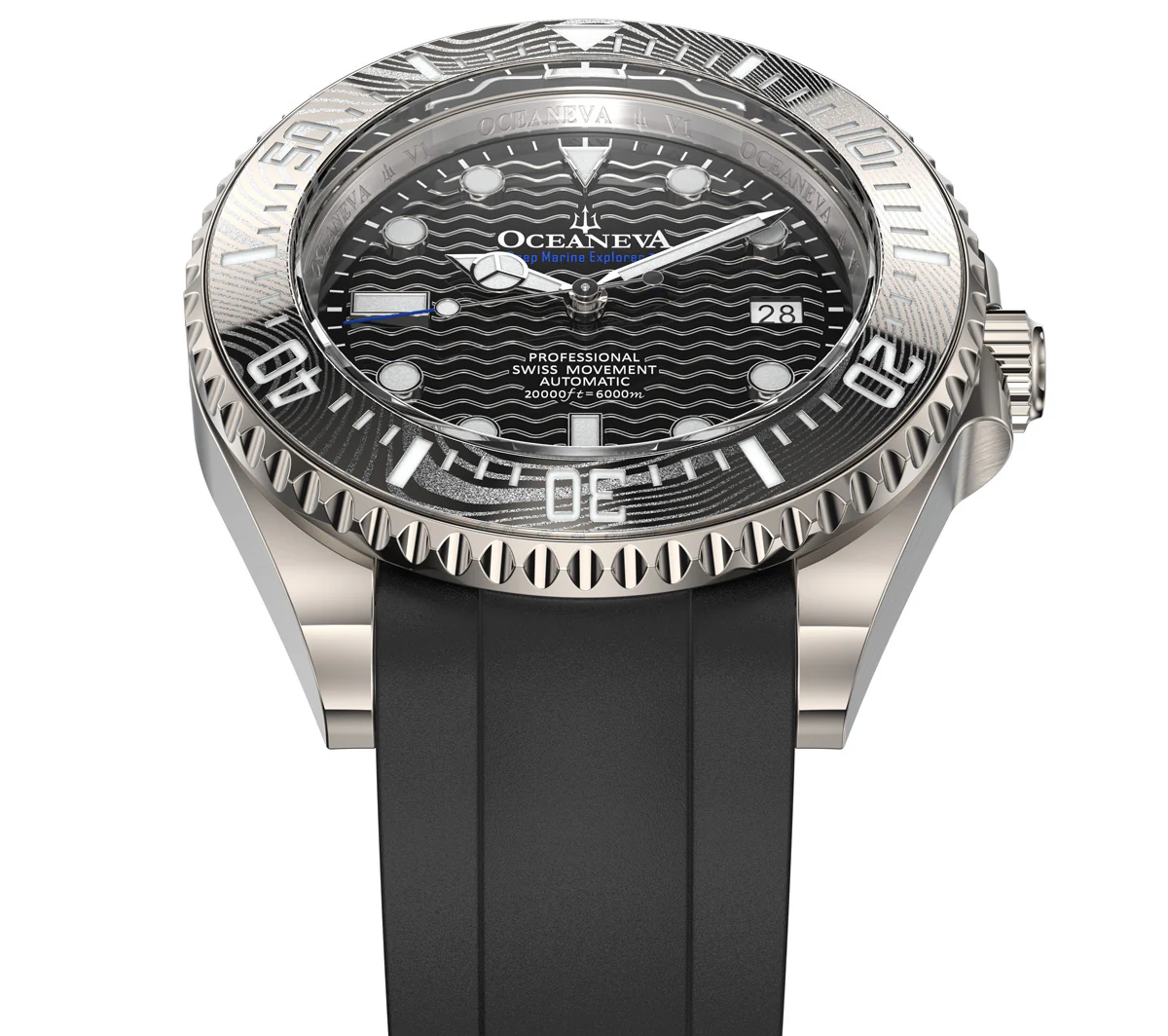 Deep Marine Explorer VI 6000m Grade 5 Titanium 6000m/BlackDial | Black Dial - Image 35