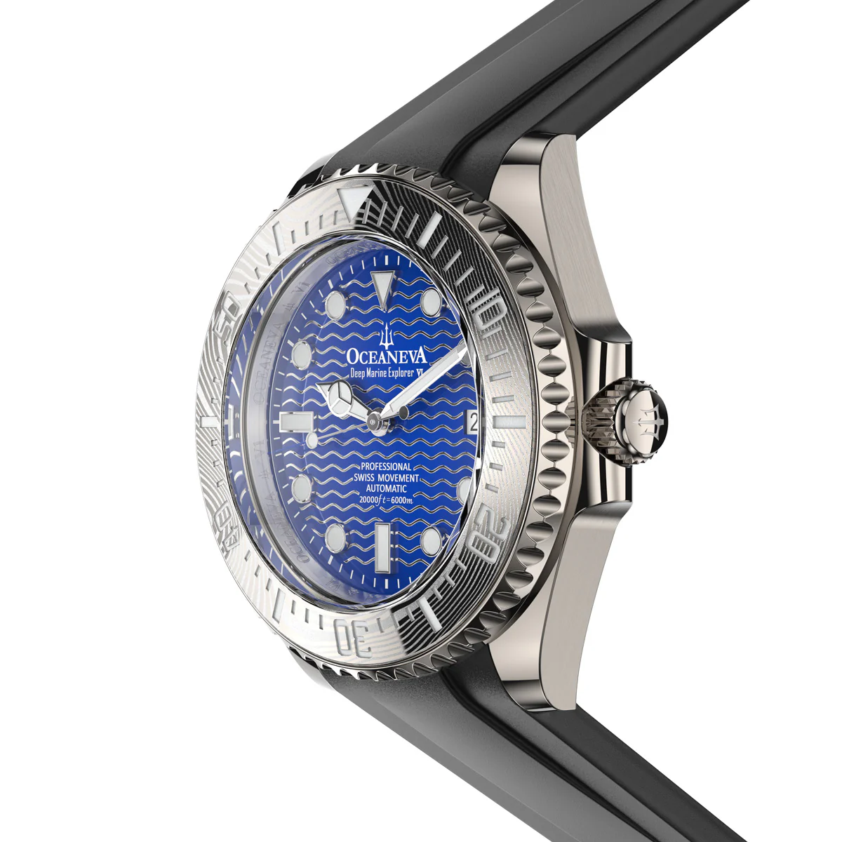 Deep Marine Explorer VI 6000m Grade 5 Titanium 6000m/BlueDial | Blue Dial - Image 31