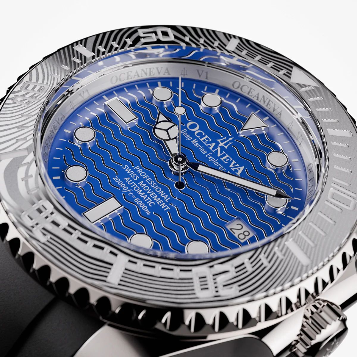 Deep Marine Explorer VI 6000m Grade 5 Titanium 6000m/BlueDial | Blue Dial - Image 34