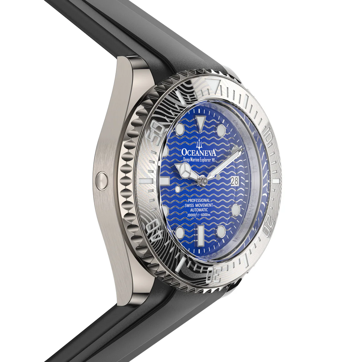 Deep Marine Explorer VI 6000m Grade 5 Titanium 6000m/BlueDial | Blue Dial - Image 50