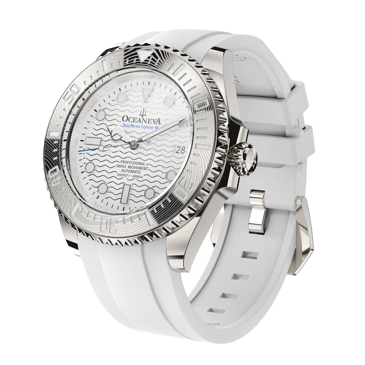 Deep Marine Explorer VI 6000m Grade 5 Titanium 6000m/WhiteDial | White Dial - Image 11