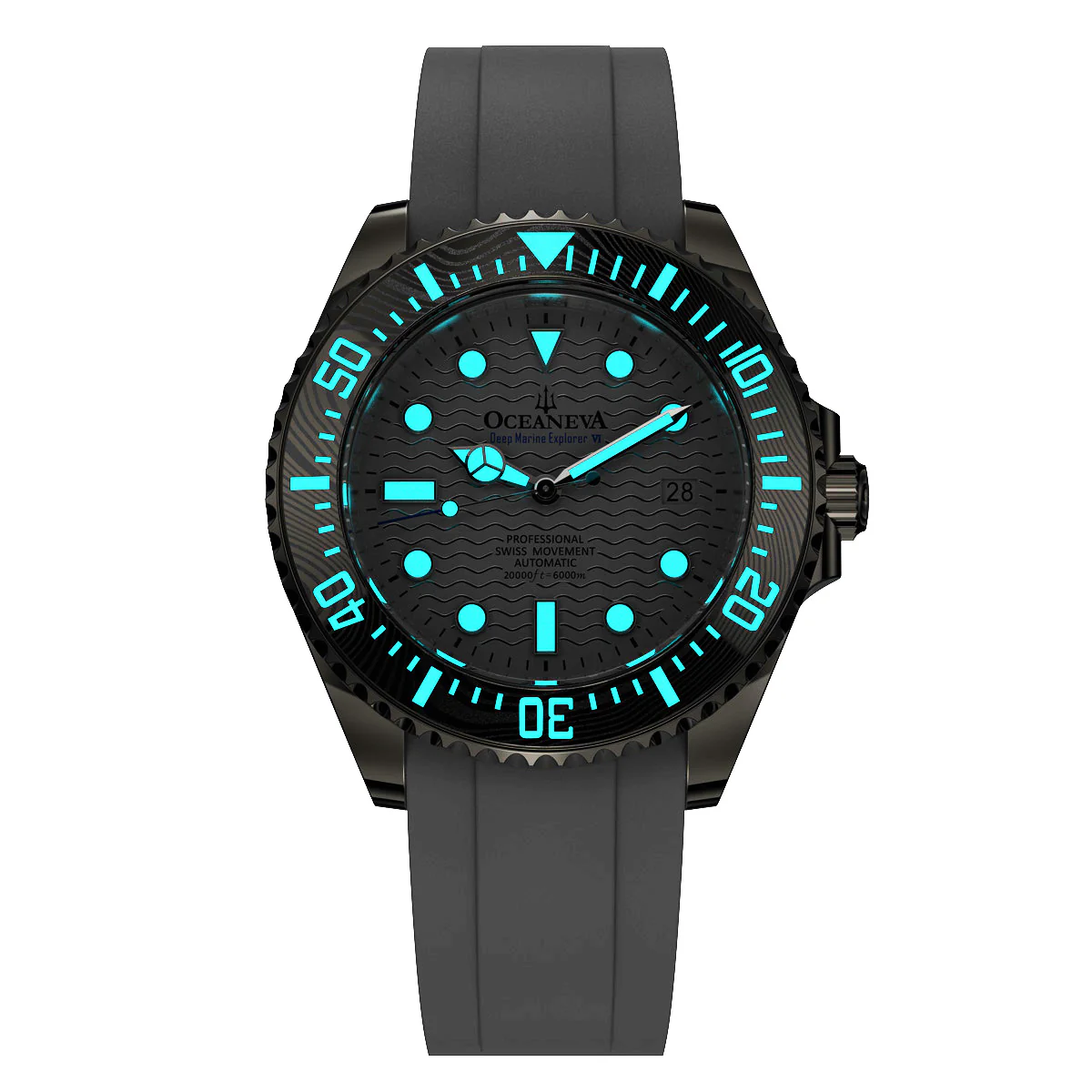 Deep Marine Explorer VI 6000m Grade 5 Titanium 6000m/WhiteDial | White Dial - Image 14