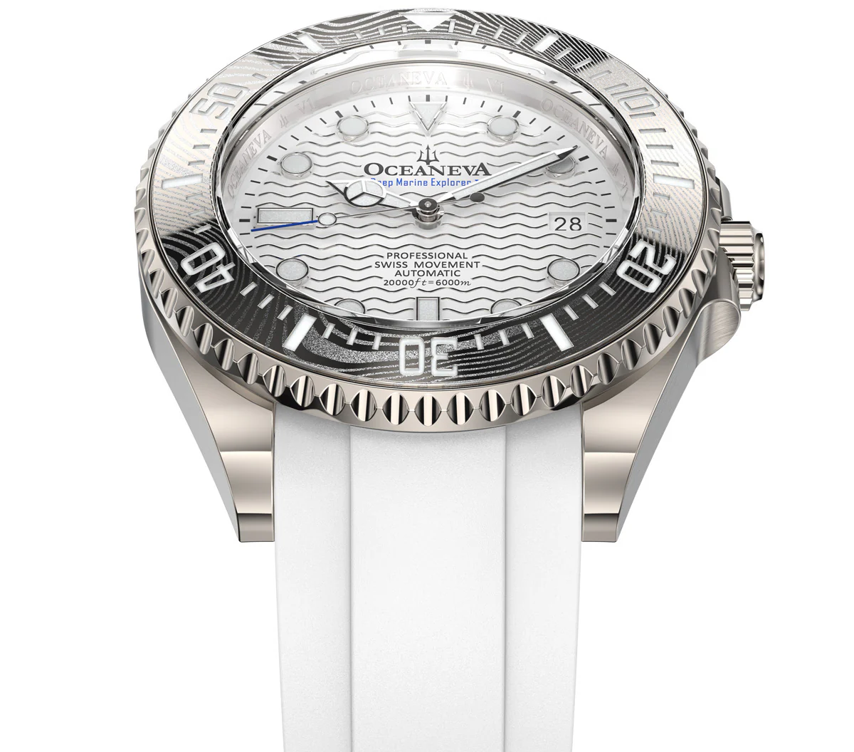 Deep Marine Explorer VI 6000m Grade 5 Titanium 6000m/WhiteDial | White Dial - Image 18