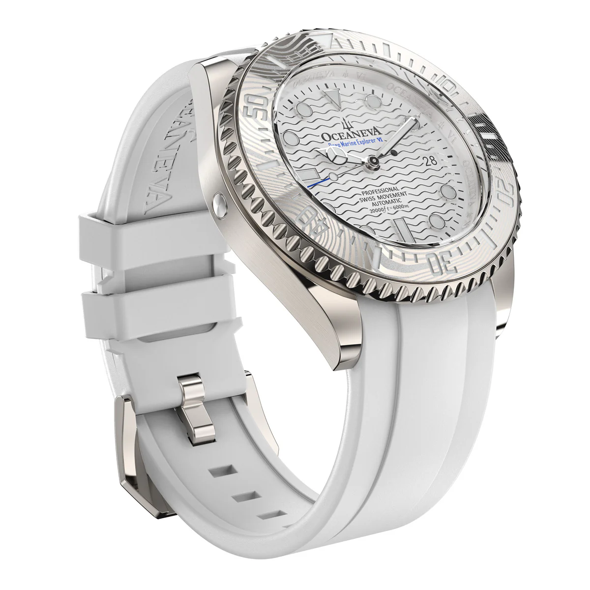 Deep Marine Explorer VI 6000m Grade 5 Titanium 6000m/WhiteDial | White Dial - Image 23