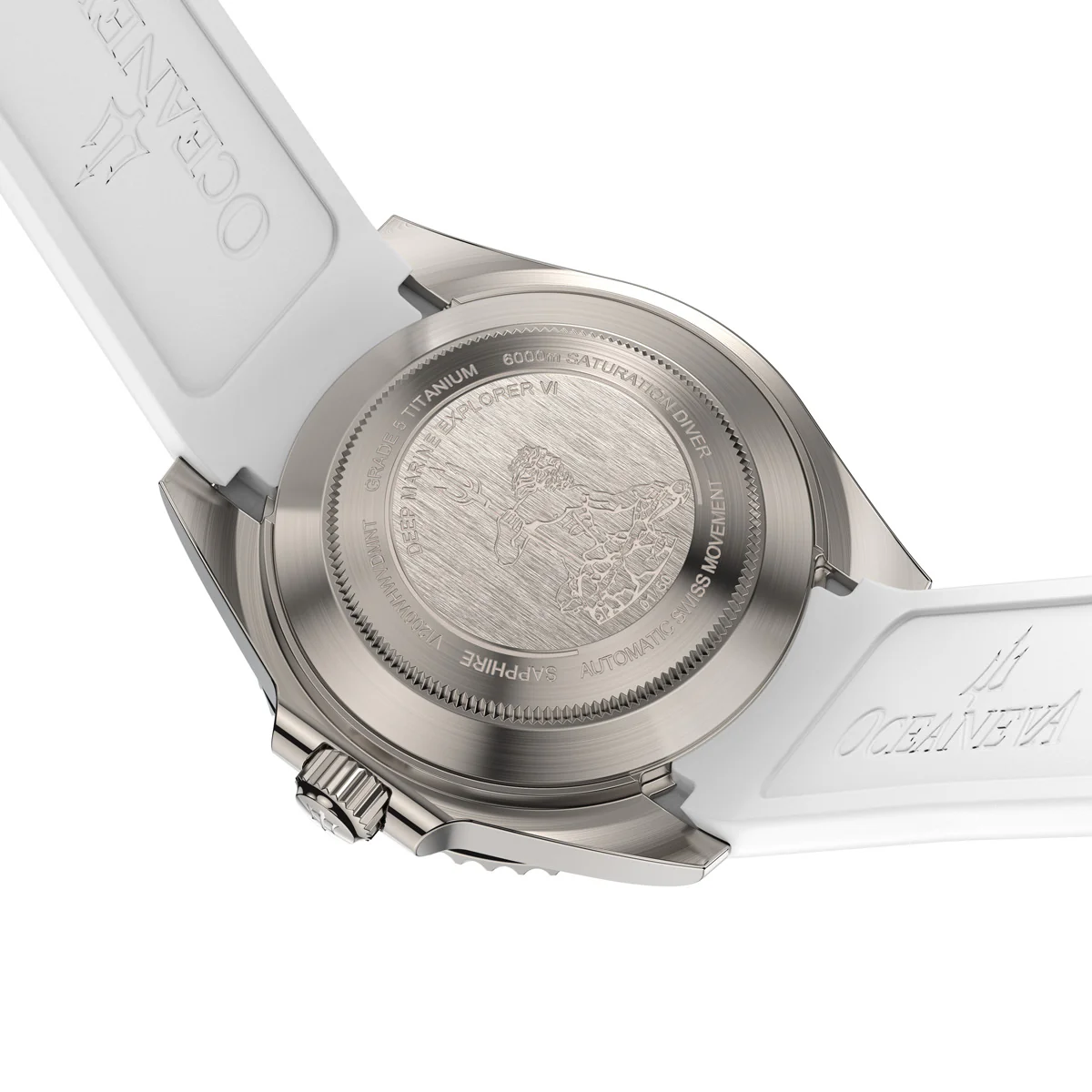 Deep Marine Explorer VI 6000m Grade 5 Titanium 6000m/WhiteDial | White Dial - Image 9