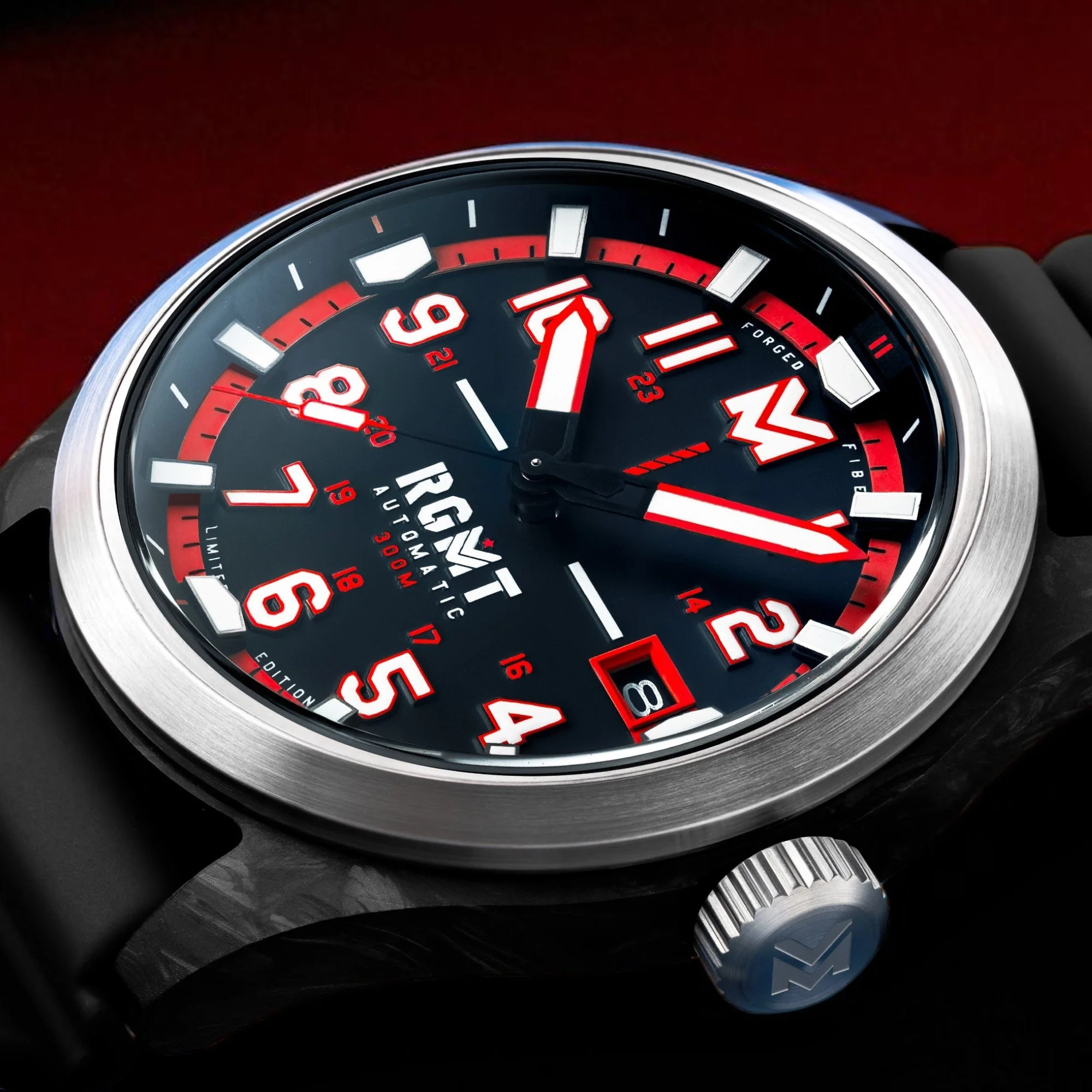 Defender Automatic Limited Edition Black / Silicone | Black Dial - Image 3