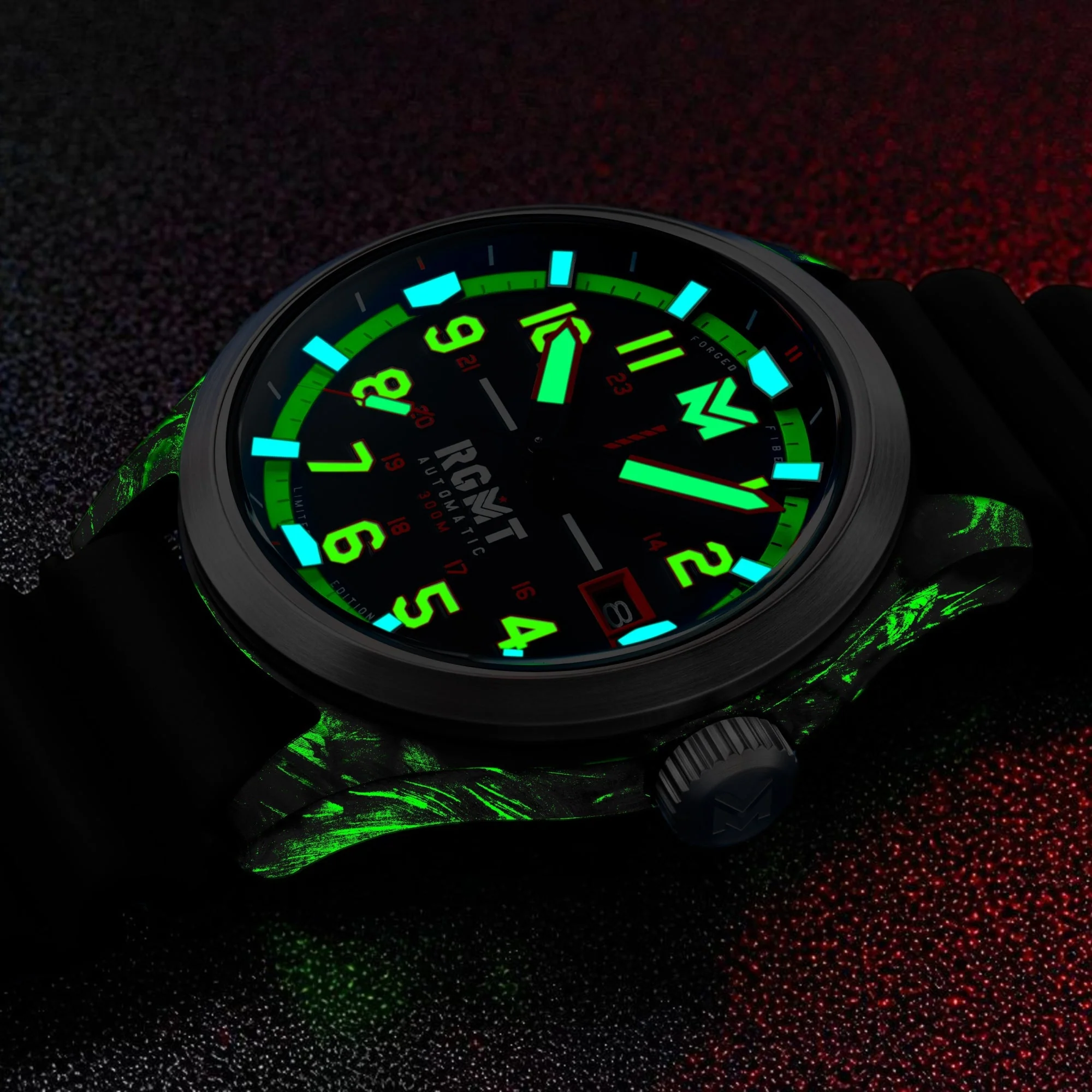 Defender Automatic Limited Edition Black / Silicone | Black Dial - Image 4