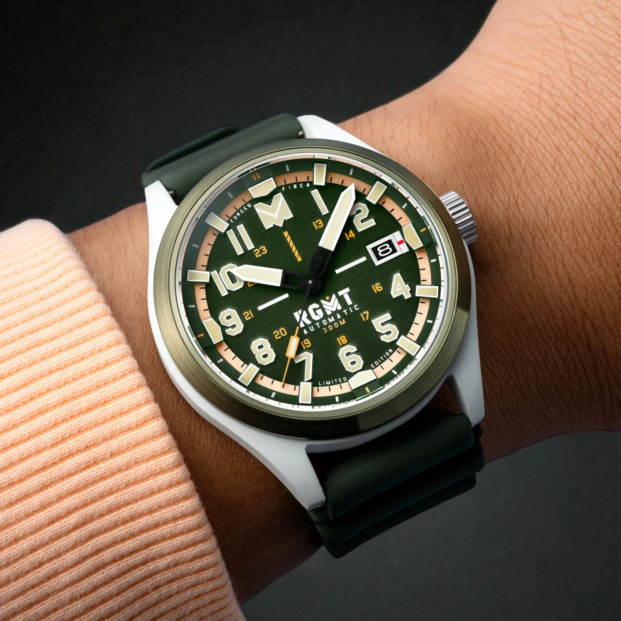 Defender Automatic Limited Edition Green / Silicone | Green Dial - Image 2