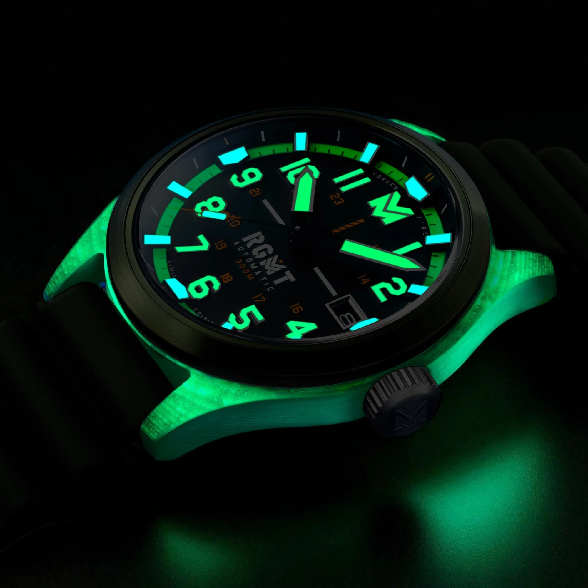 Defender Automatic Limited Edition Green / Silicone | Green Dial - Image 4