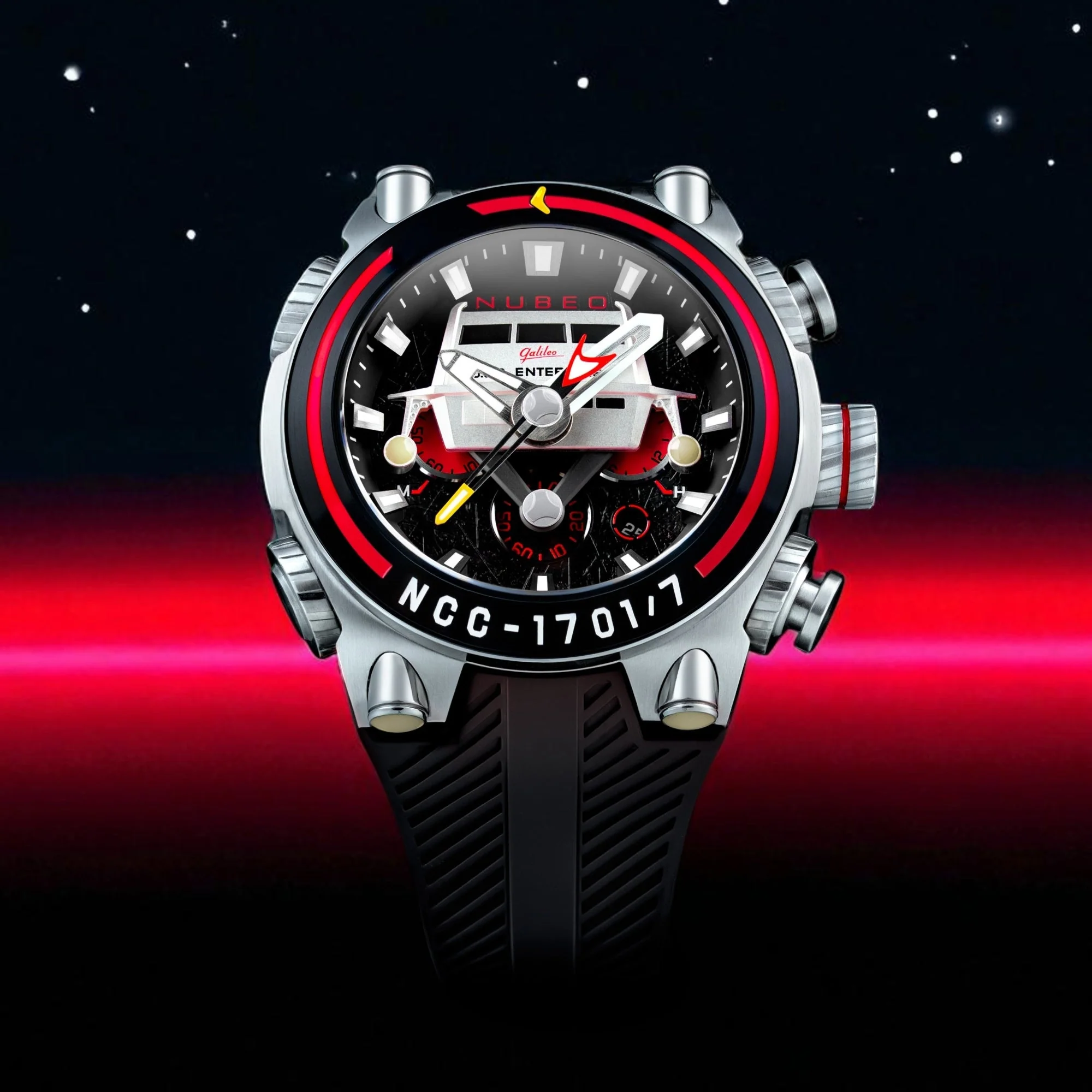 Deimos Chronograph Star Trek Galileo Limited Edition | Black Dial - Image 2