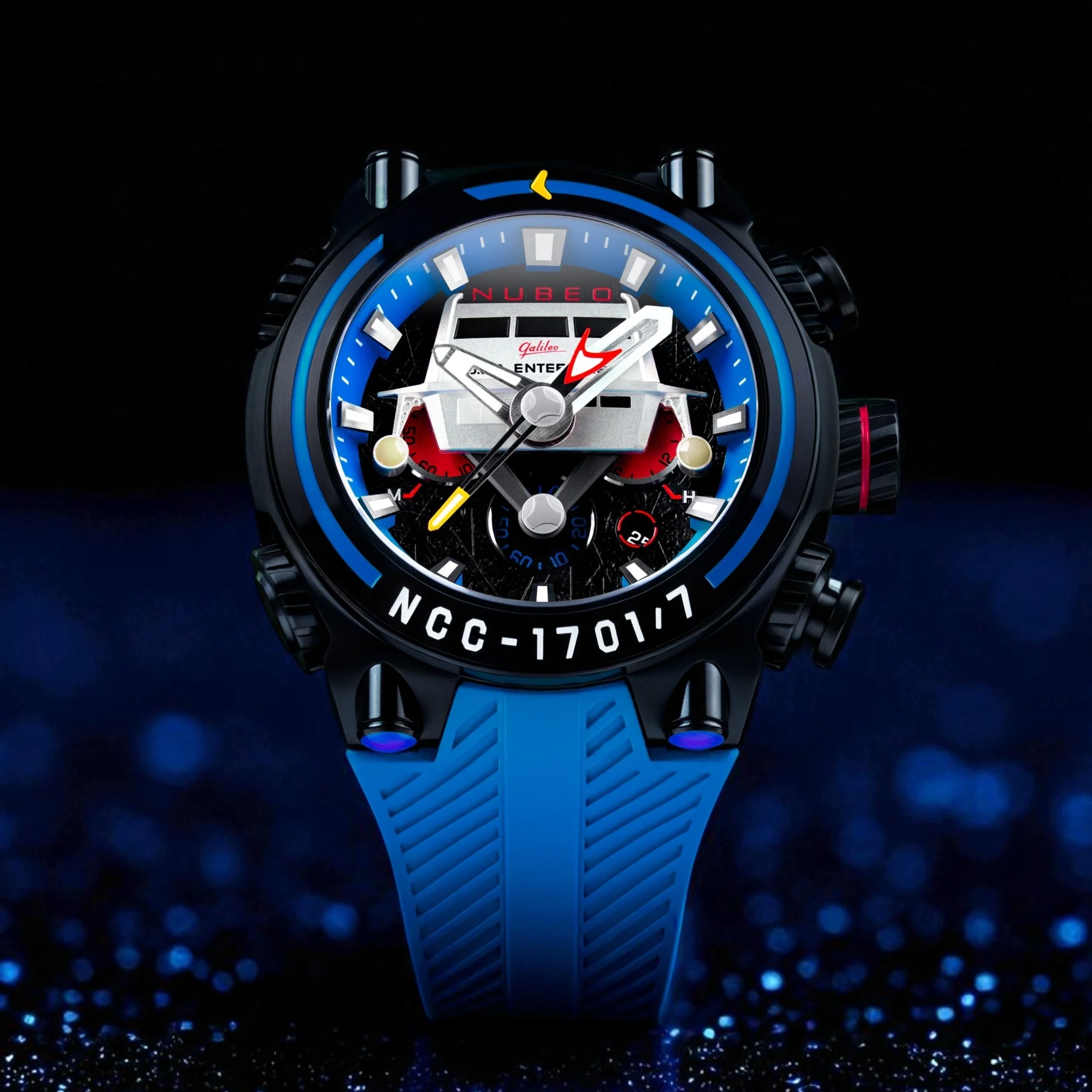 Deimos Chronograph Star Trek Galileo Limited Edition | Blue Dial - Image 2