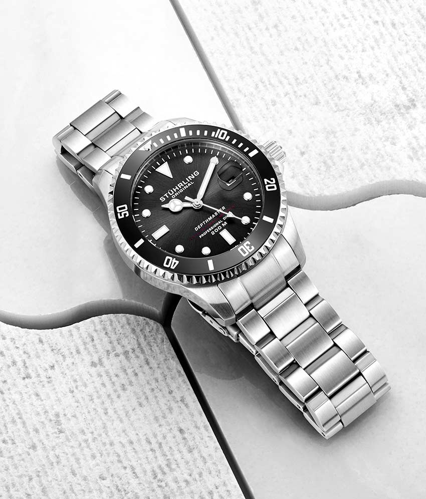 Depthmaster Black Dial/ Silver Stainless Steel Black | Black Dial - Image 4