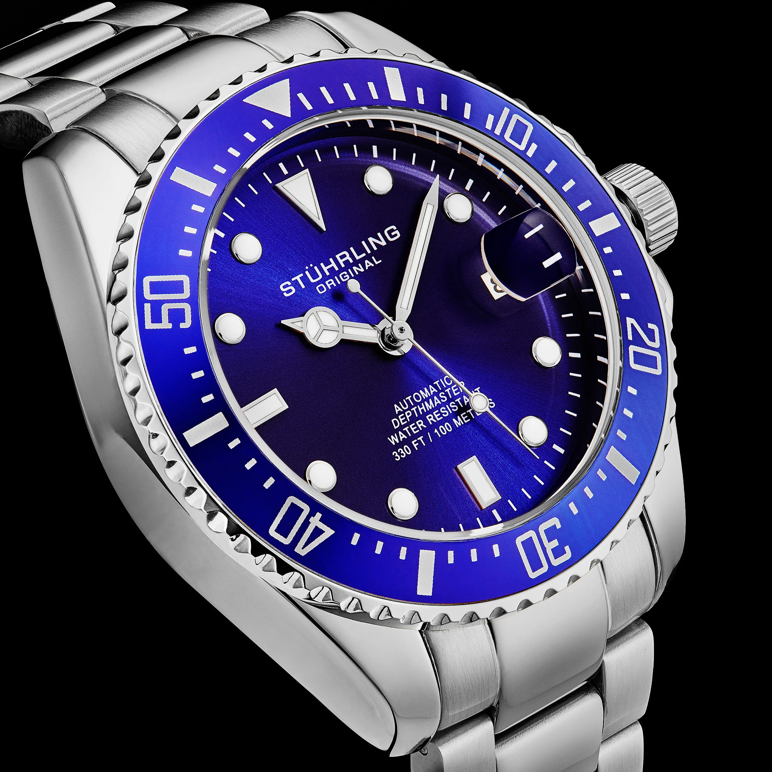 DEPTHMASTER 42MM DIVER Blue/Stainless Steel | Blue Dial - Image 3