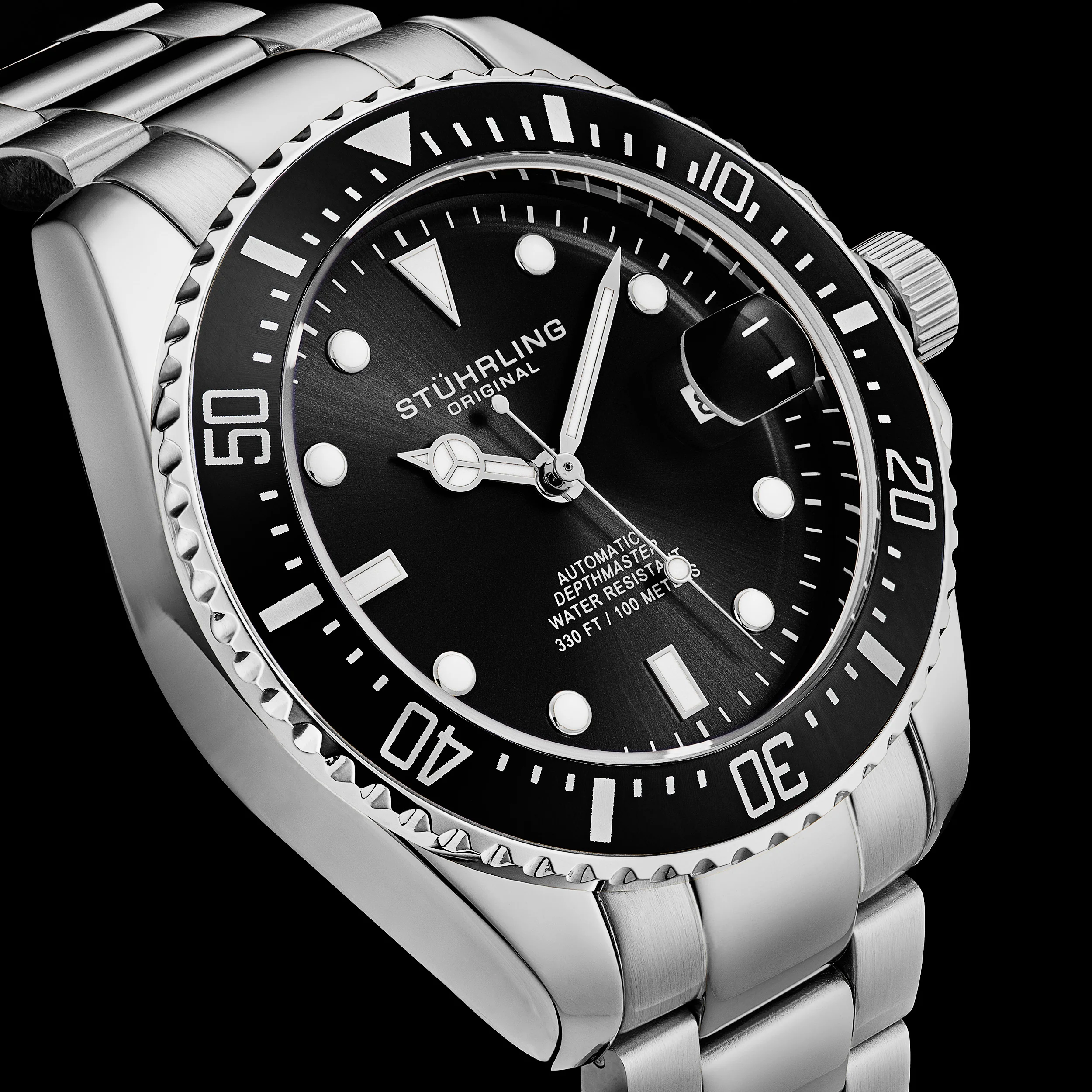 Depthmaster Diver Black/Bracelet | Black Dial - Image 3