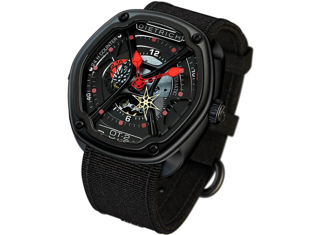 Dietrich 46mm / Black / Skeleton | Skeleton Dial - Image 2