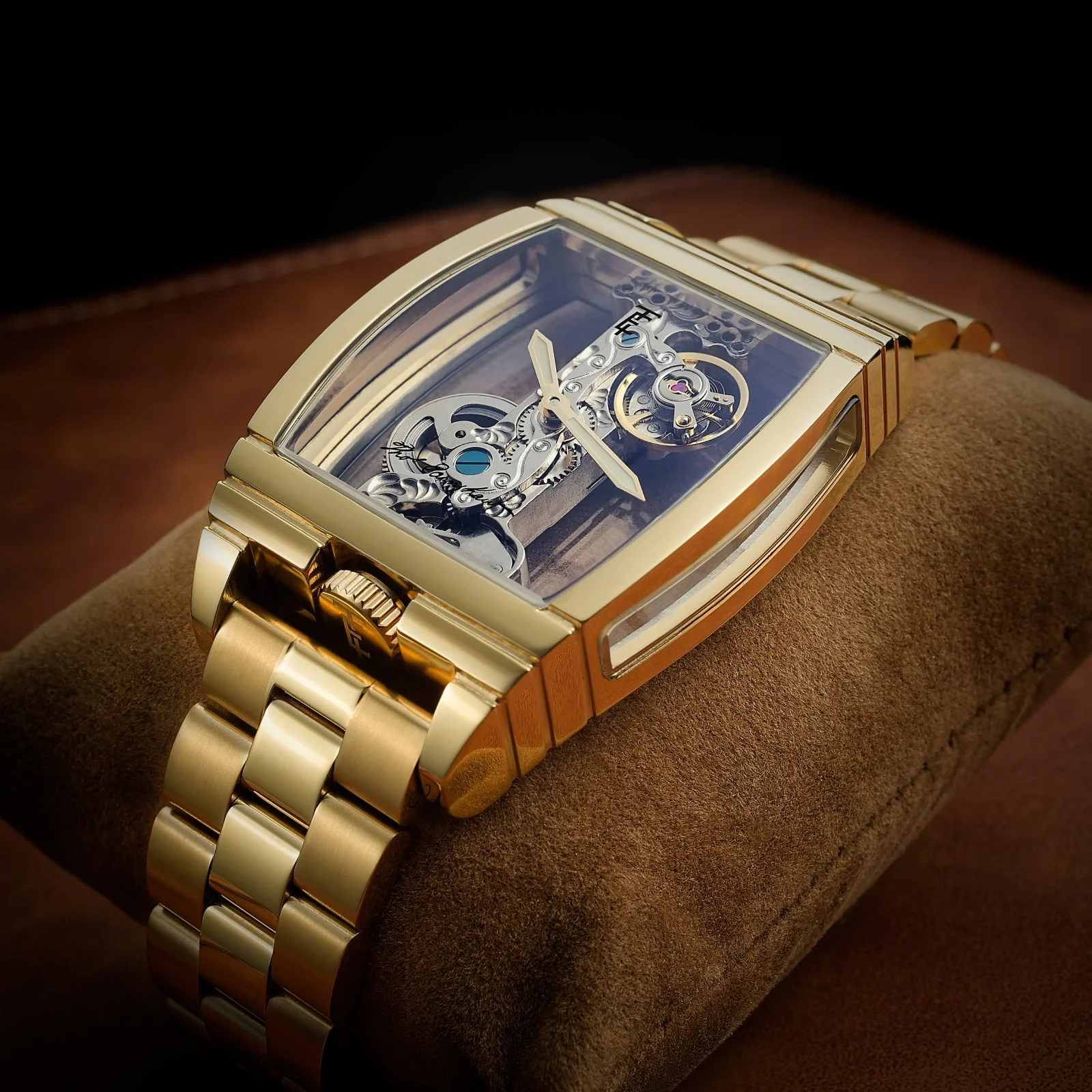 Discovery Wolver Bridge Mechanical Transparent / Stainless Steel | Transparent Dial - Image 3