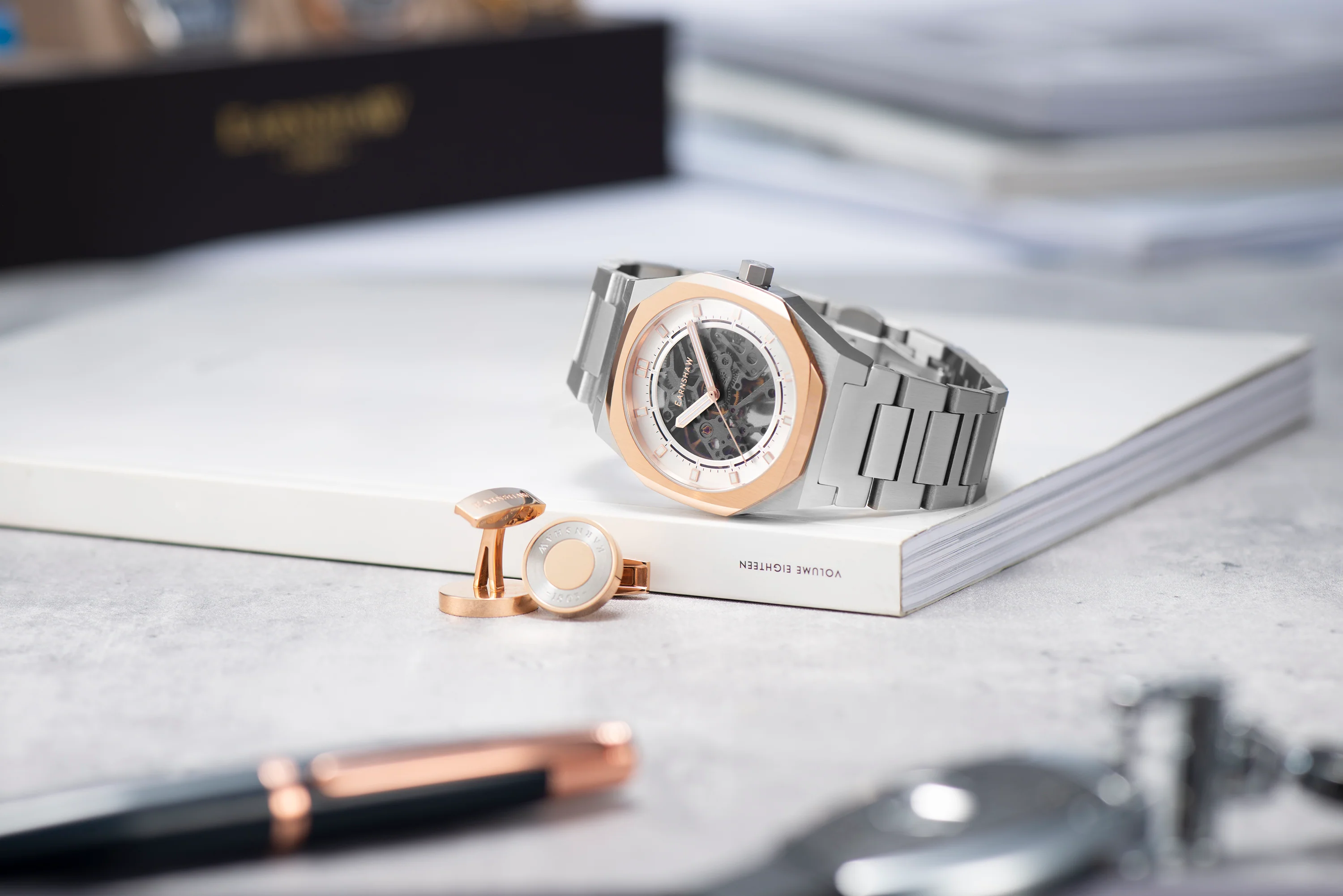 Drake Skeleton  Automatic White Dial / Stainless Steel | White Dial - Image 10